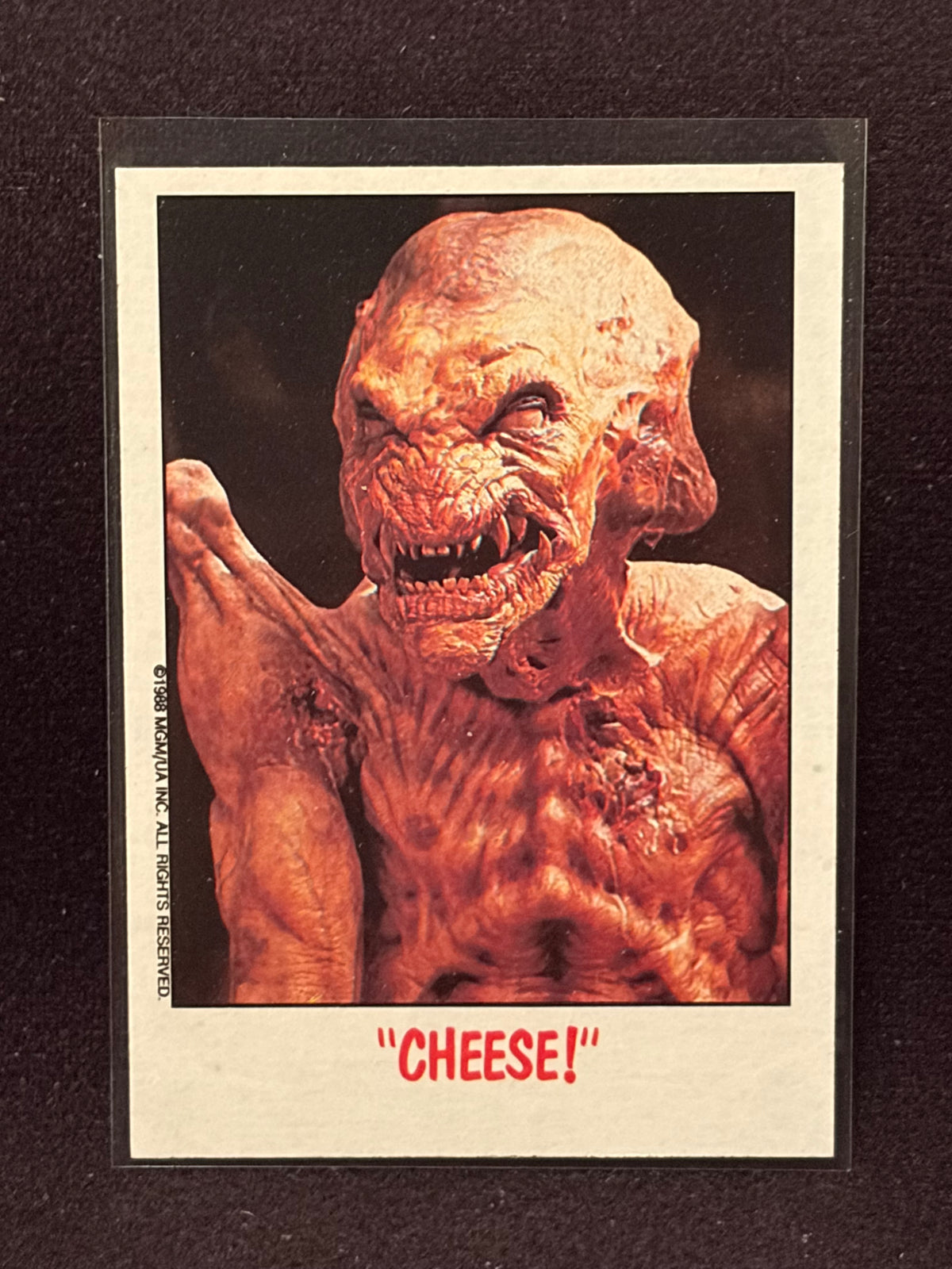 1988 Topps Fright Flicks U-PICK Sets & Singles