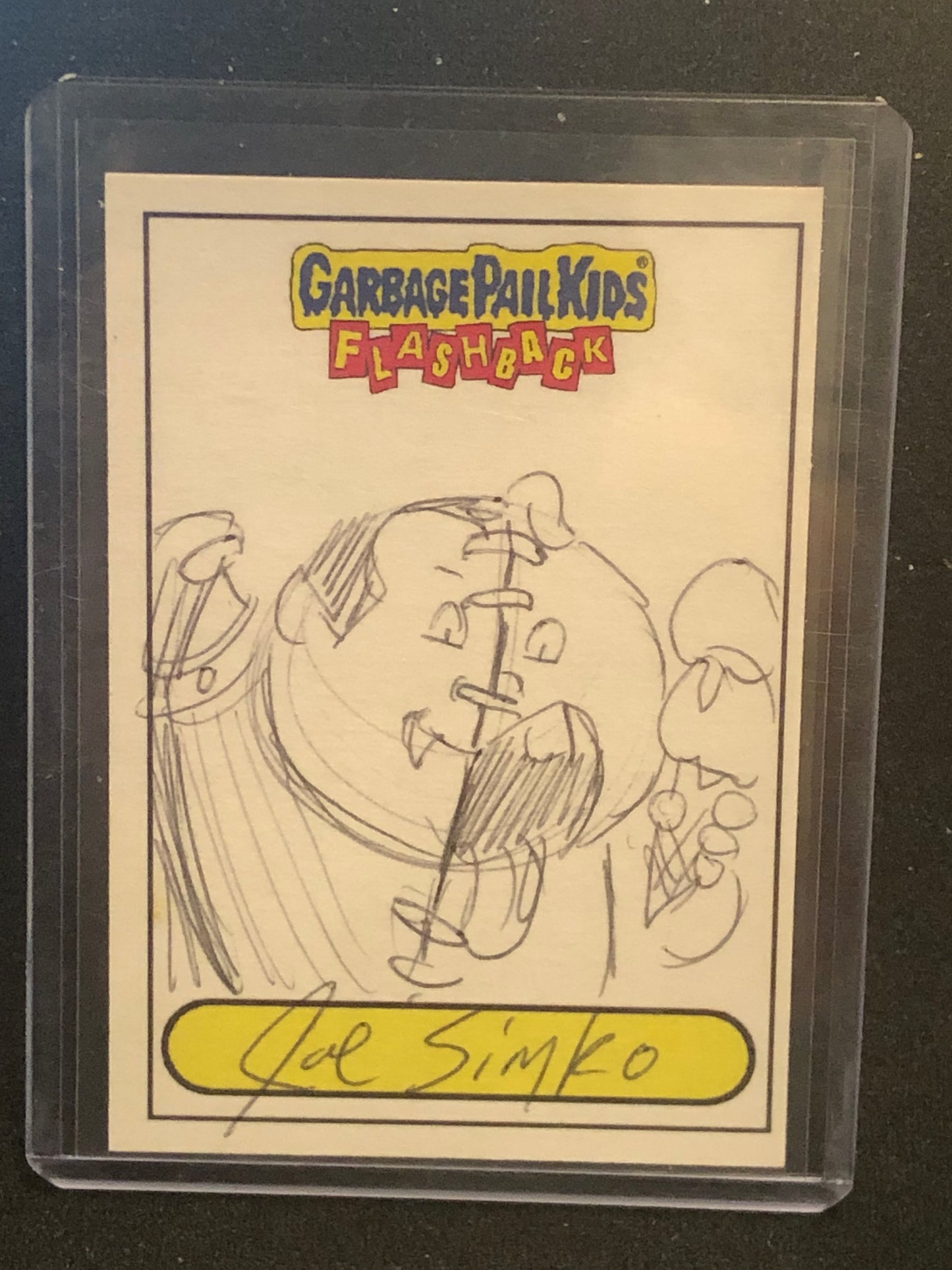 Garbage Pail Kids Flashback Series 1 U-PICK 1/1 Sketch Card