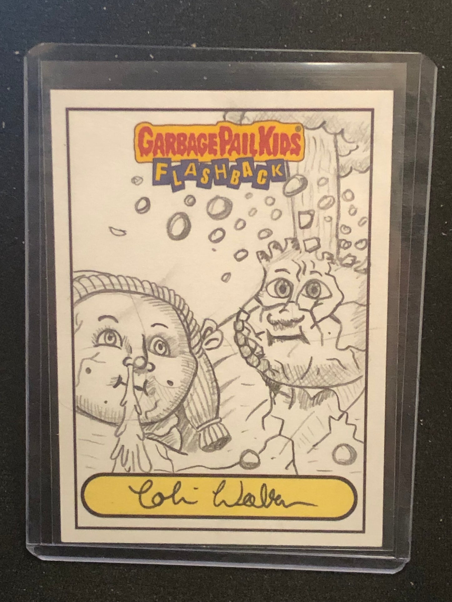 Garbage Pail Kids Flashback Series 2 U-PICK 1/1 Sketch Card