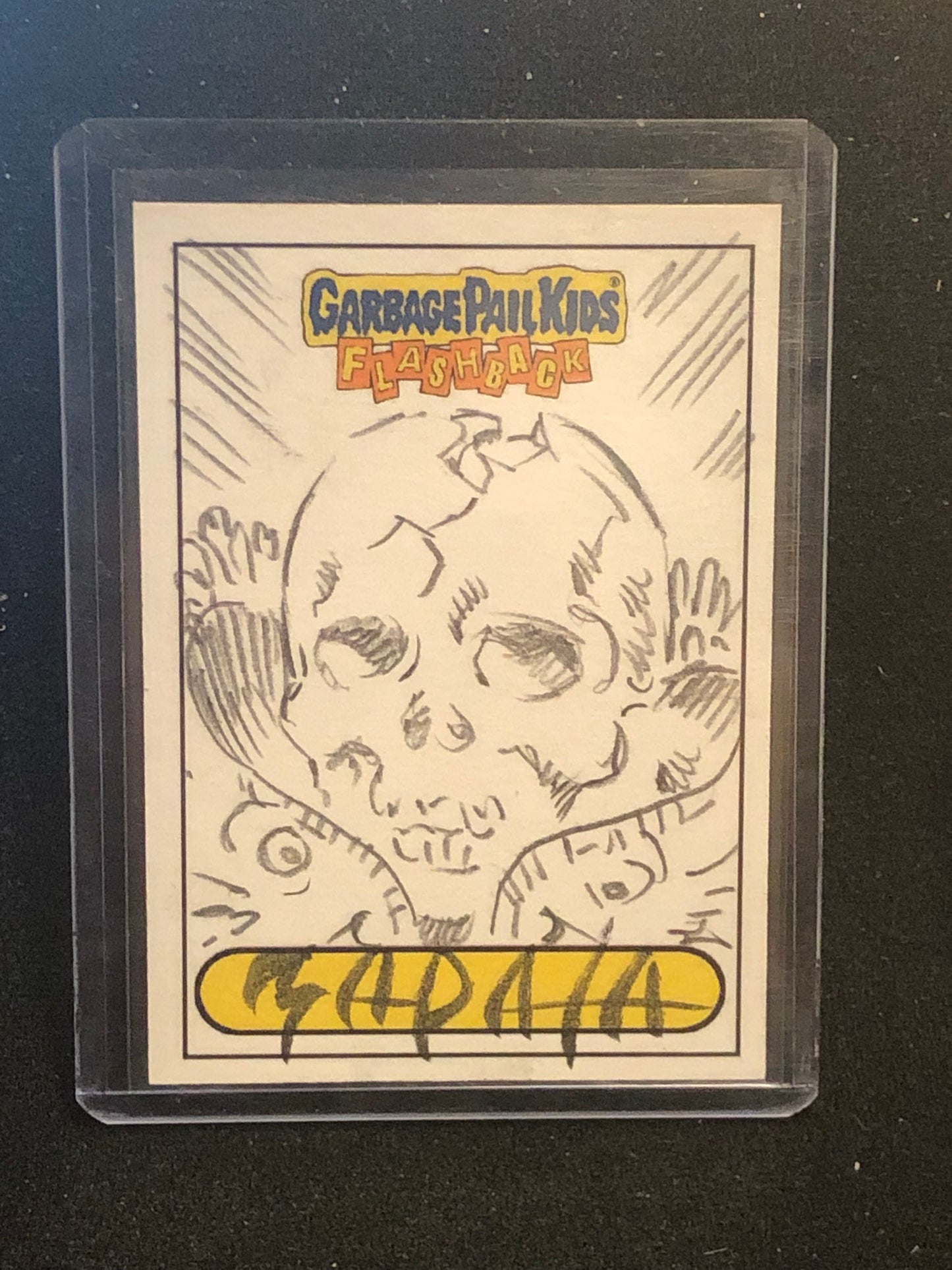 Garbage Pail Kids Flashback Series 3 U-PICK 1/1 Sketch Card