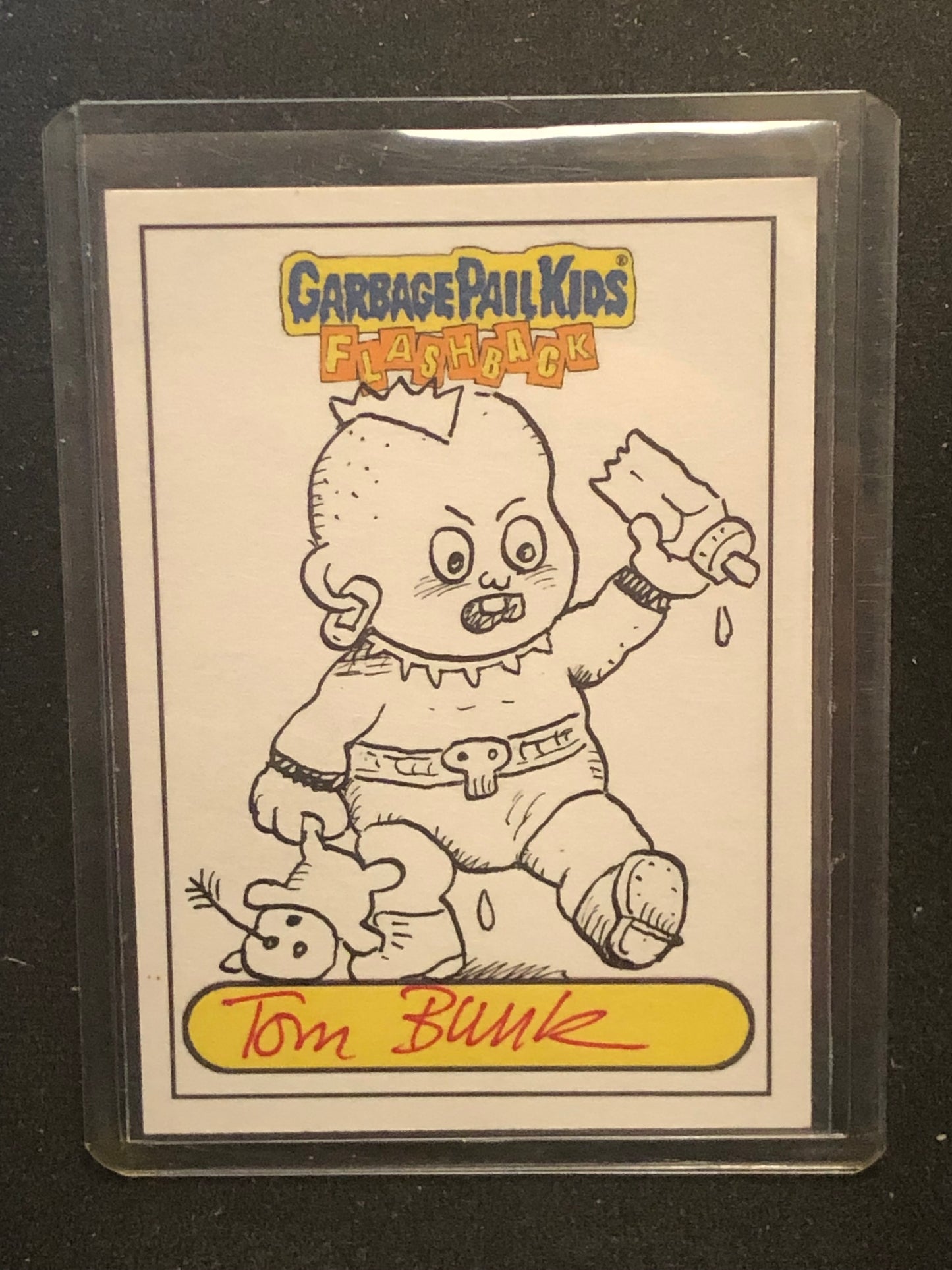 Garbage Pail Kids Flashback Series 3 U-PICK 1/1 Sketch Card