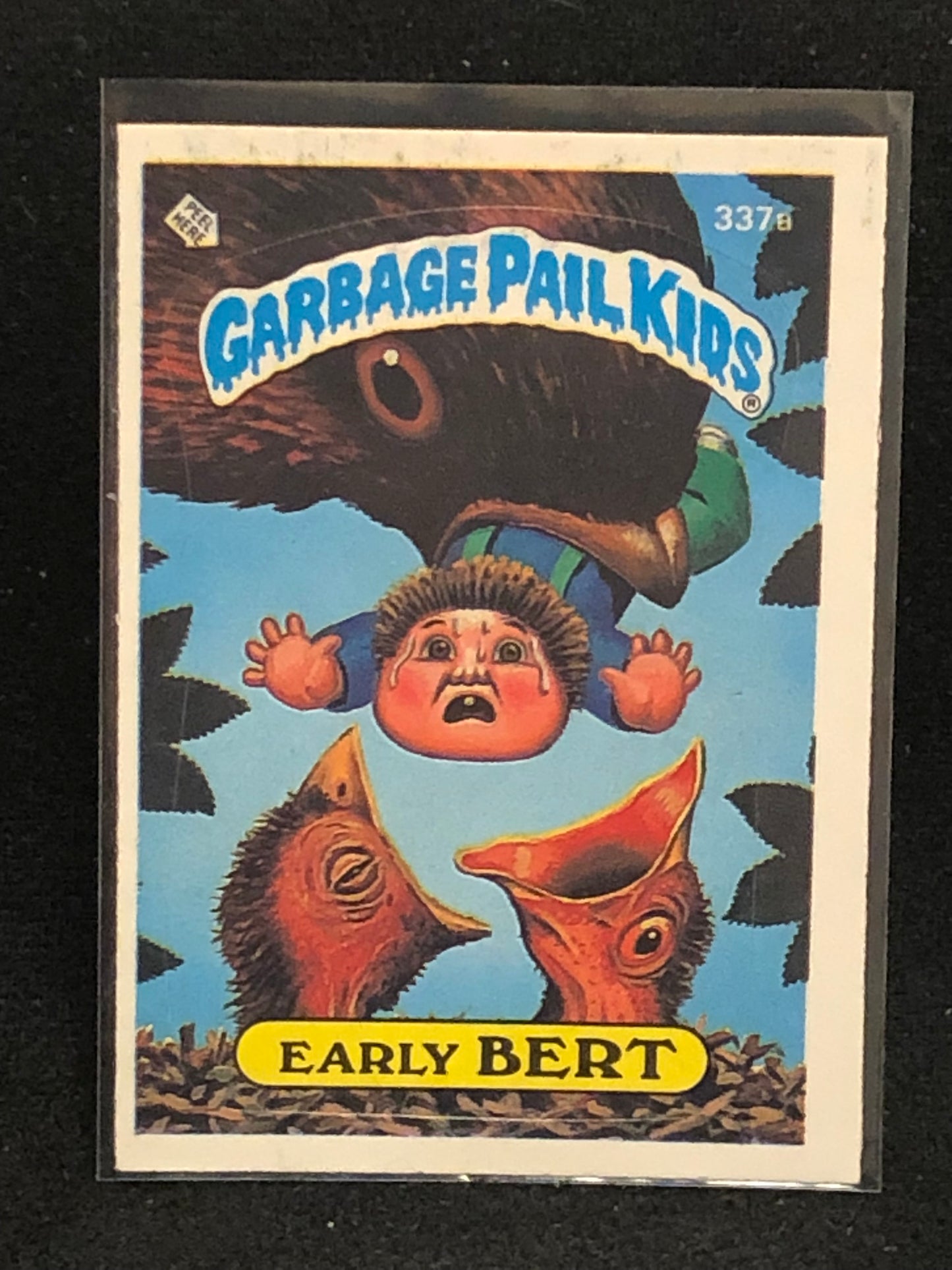 Garbage Pail Kids Original Series 9 (os9) 337a Early Bert