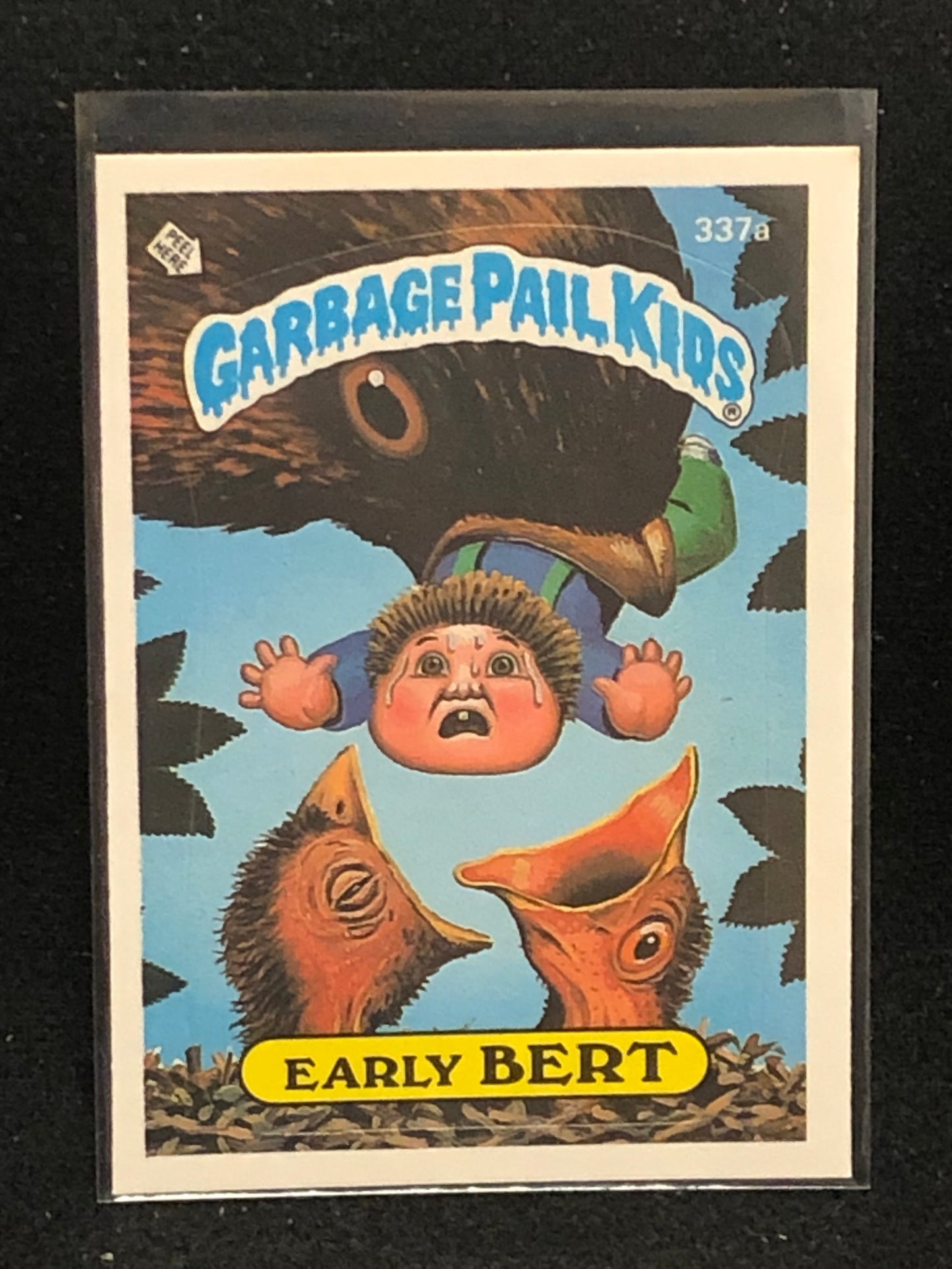 Garbage Pail Kids Original Series 9 (os9) 337a Early Bert