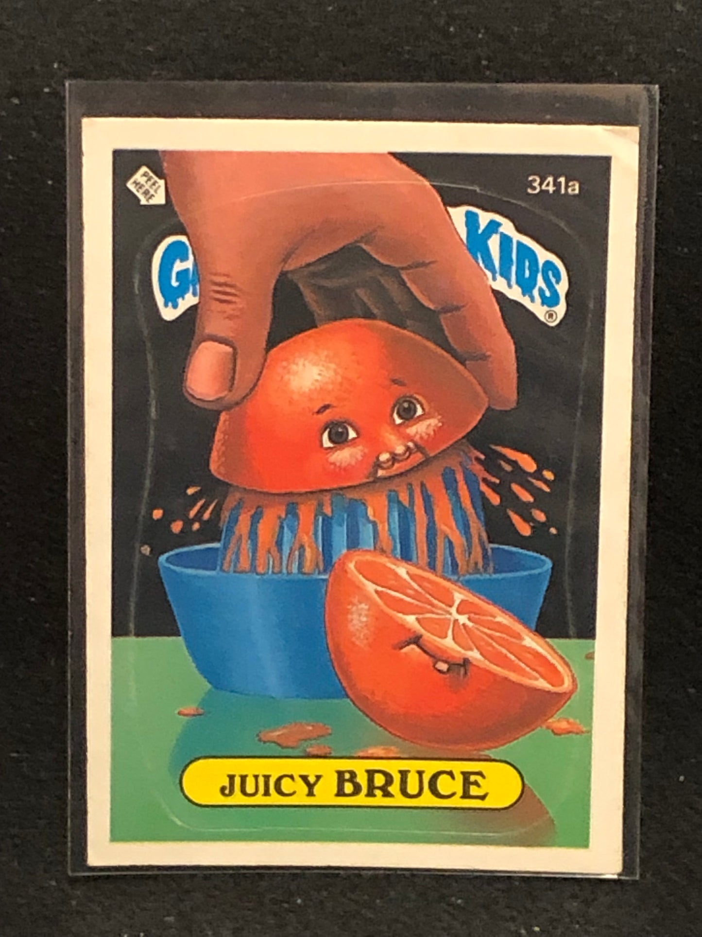 Garbage Pail Kids Original Series 9 (os9) 341a Juicy Bruce