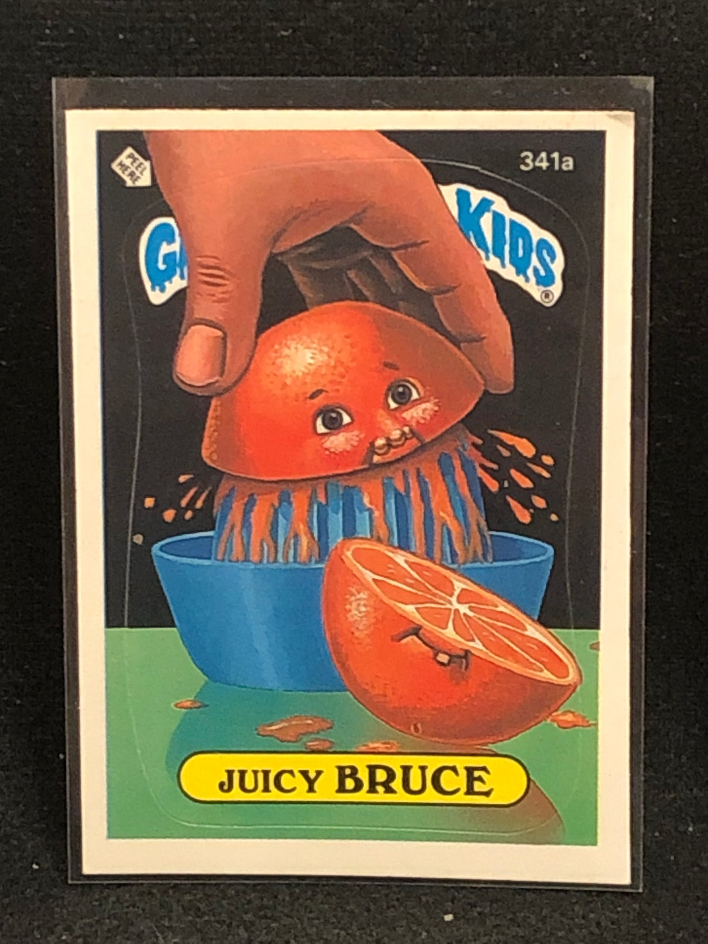 Garbage Pail Kids Original Series 9 (os9) 341a Juicy Bruce