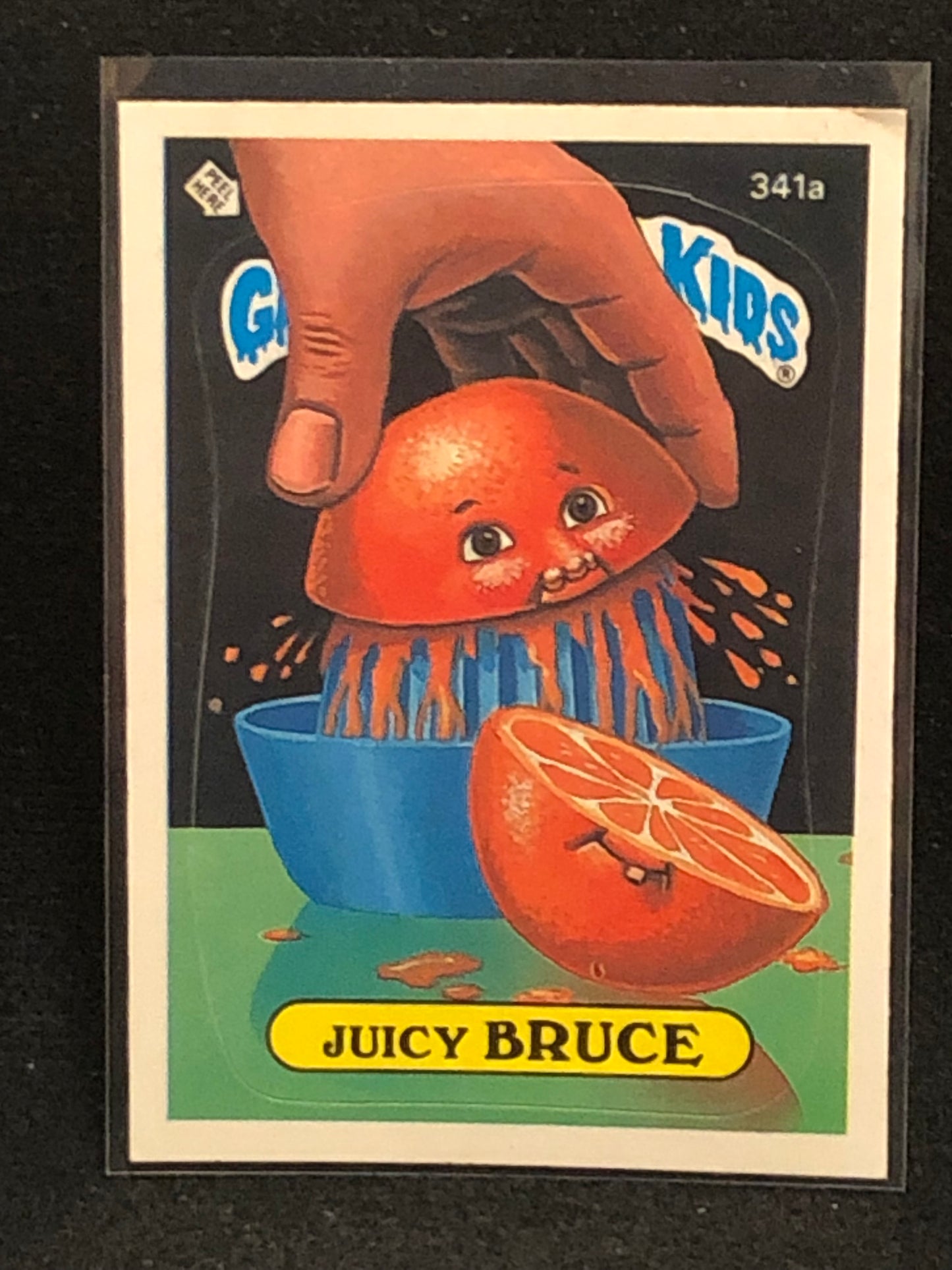 Garbage Pail Kids Original Series 9 (os9) 341a Juicy Bruce