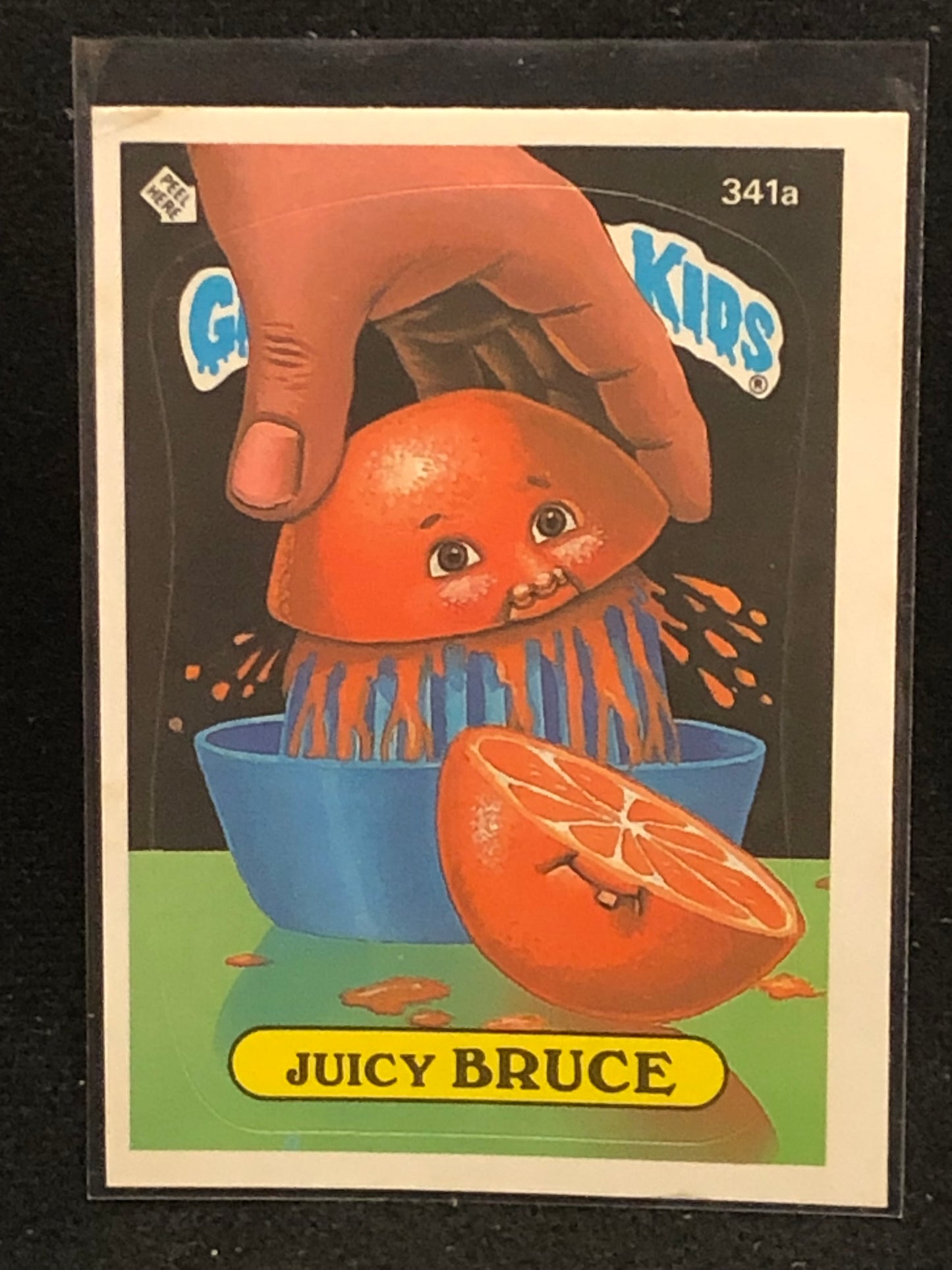 Garbage Pail Kids Original Series 9 (os9) 341a Juicy Bruce