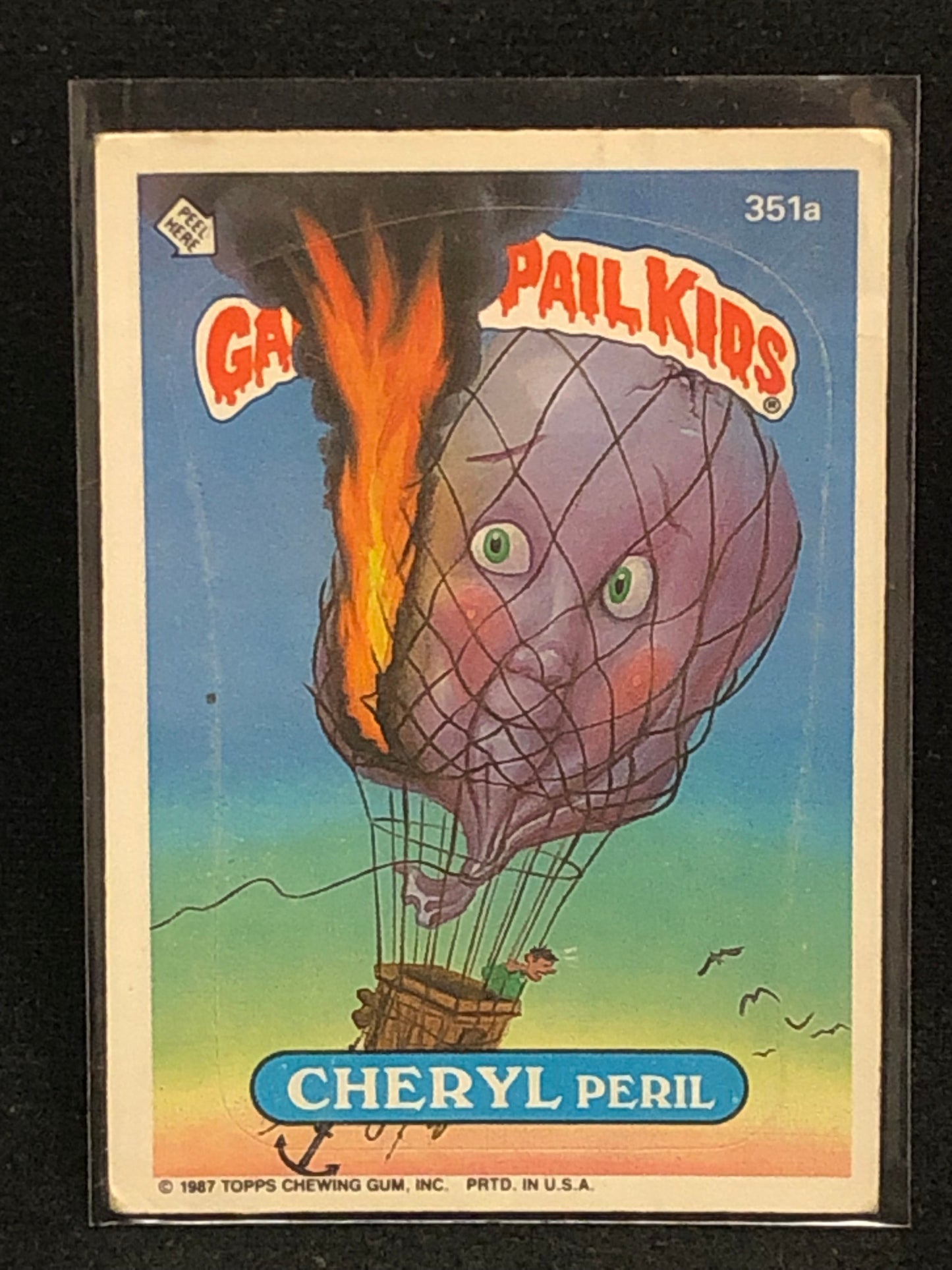 Garbage Pail Kids Original Series 9 (os9) 351a Cheryl Peril