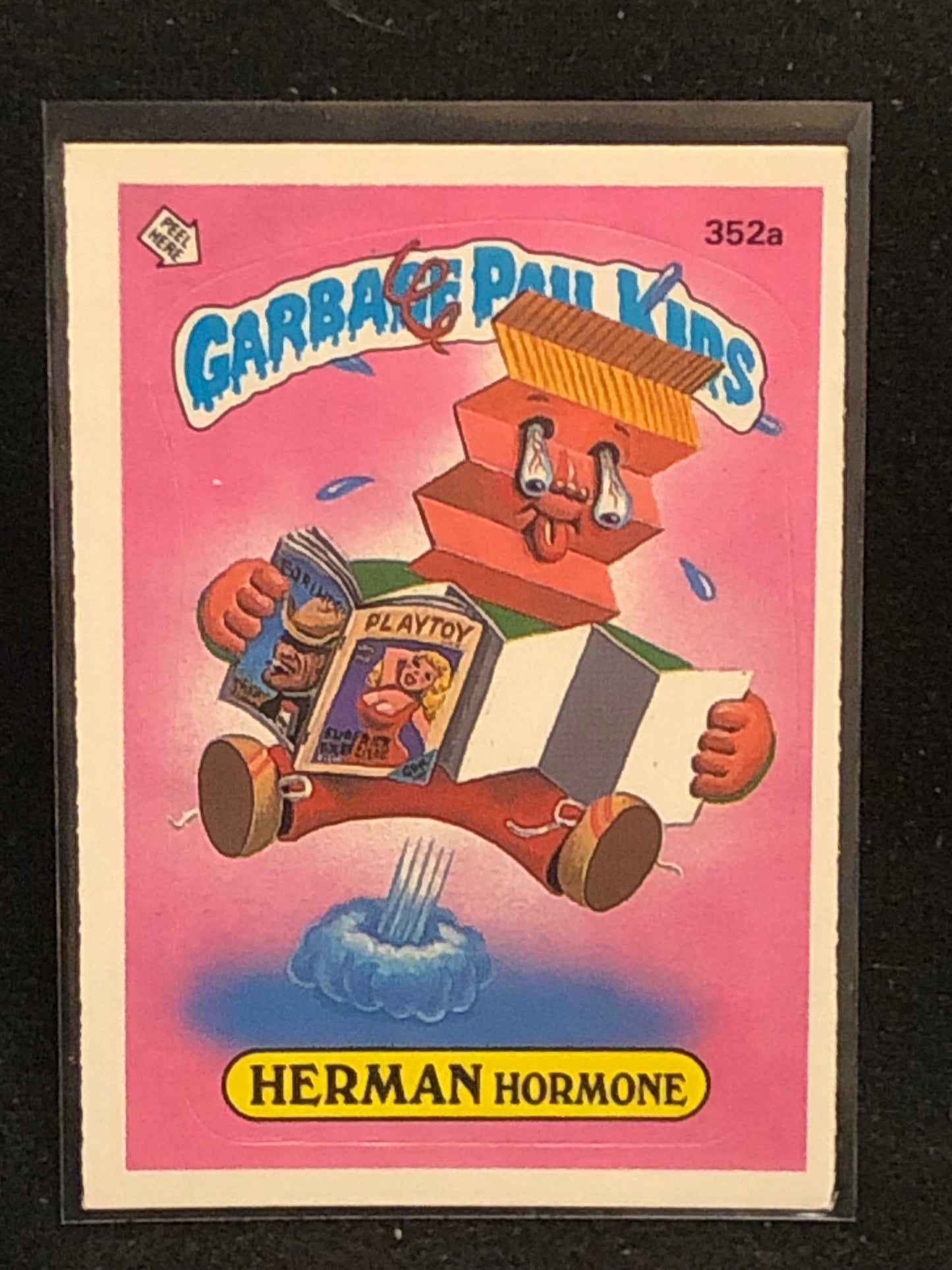 Garbage Pail Kids Original Series 9 (os9) 352a Herman Hormone