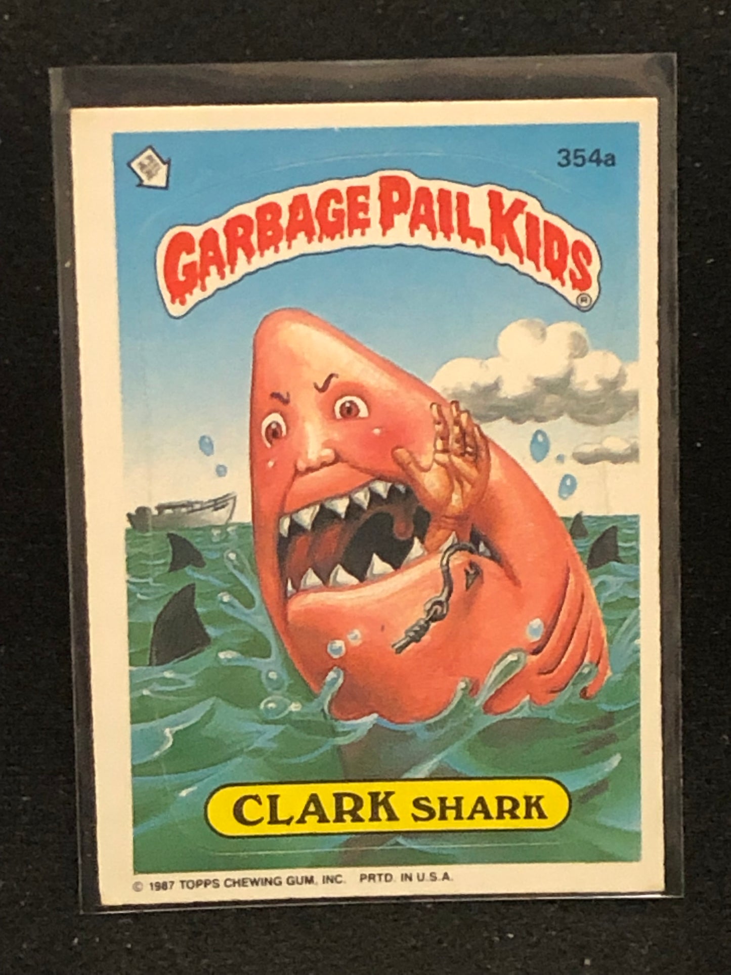 Garbage Pail Kids Original Series 9 (os9) 354a Clark Shark