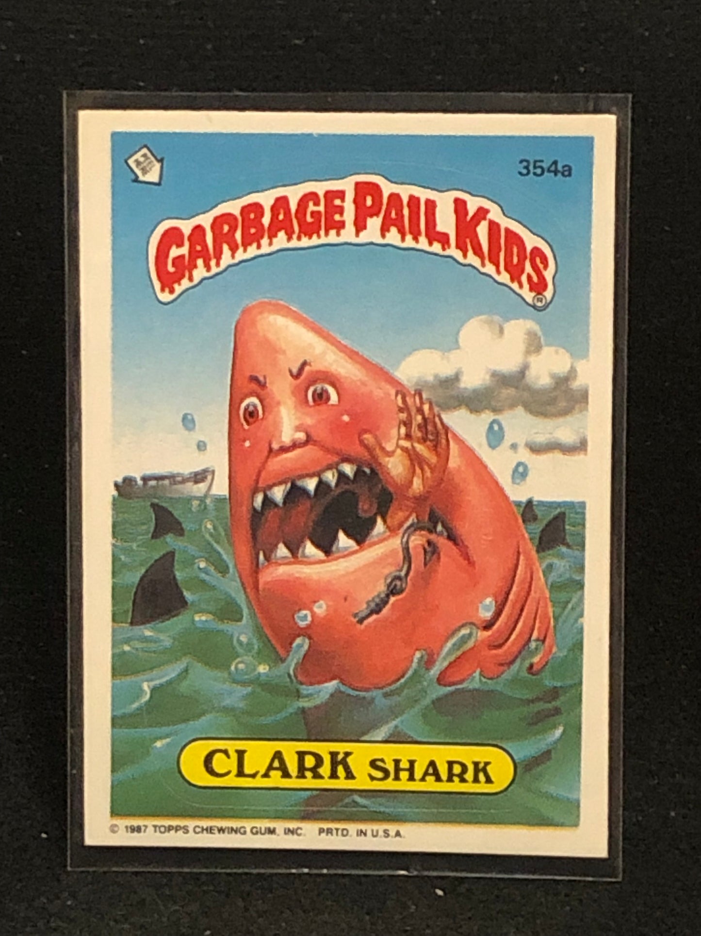 Garbage Pail Kids Original Series 9 (os9) 354a Clark Shark