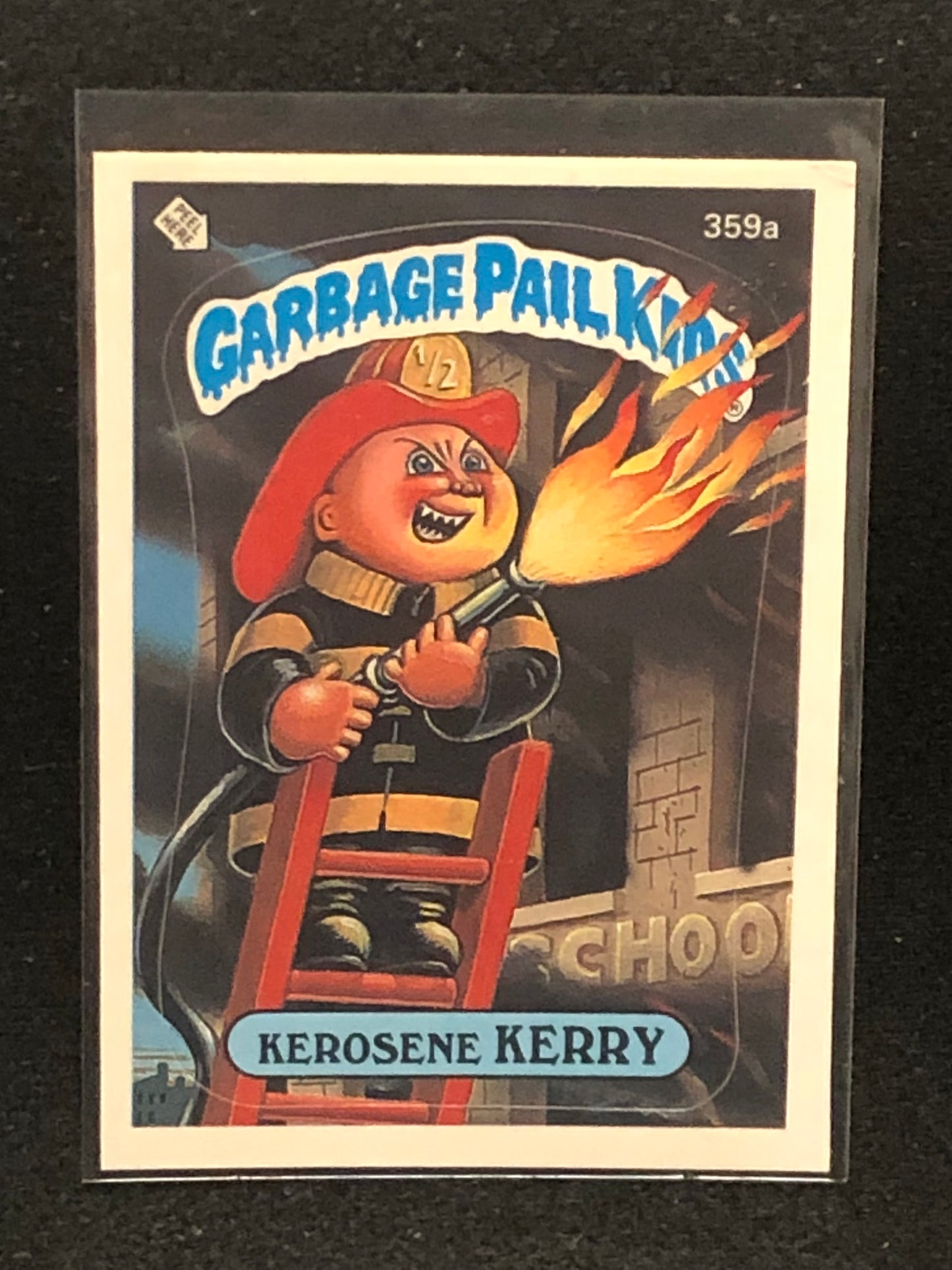 Garbage Pail Kids Original Series 9 (os9) 359a Kerosene Kerry