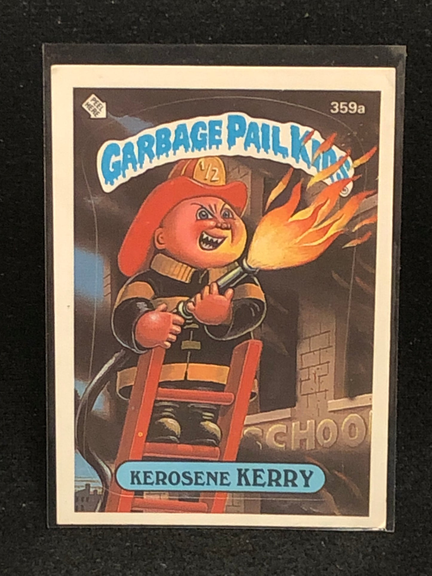 Garbage Pail Kids Original Series 9 (os9) 359a Kerosene Kerry