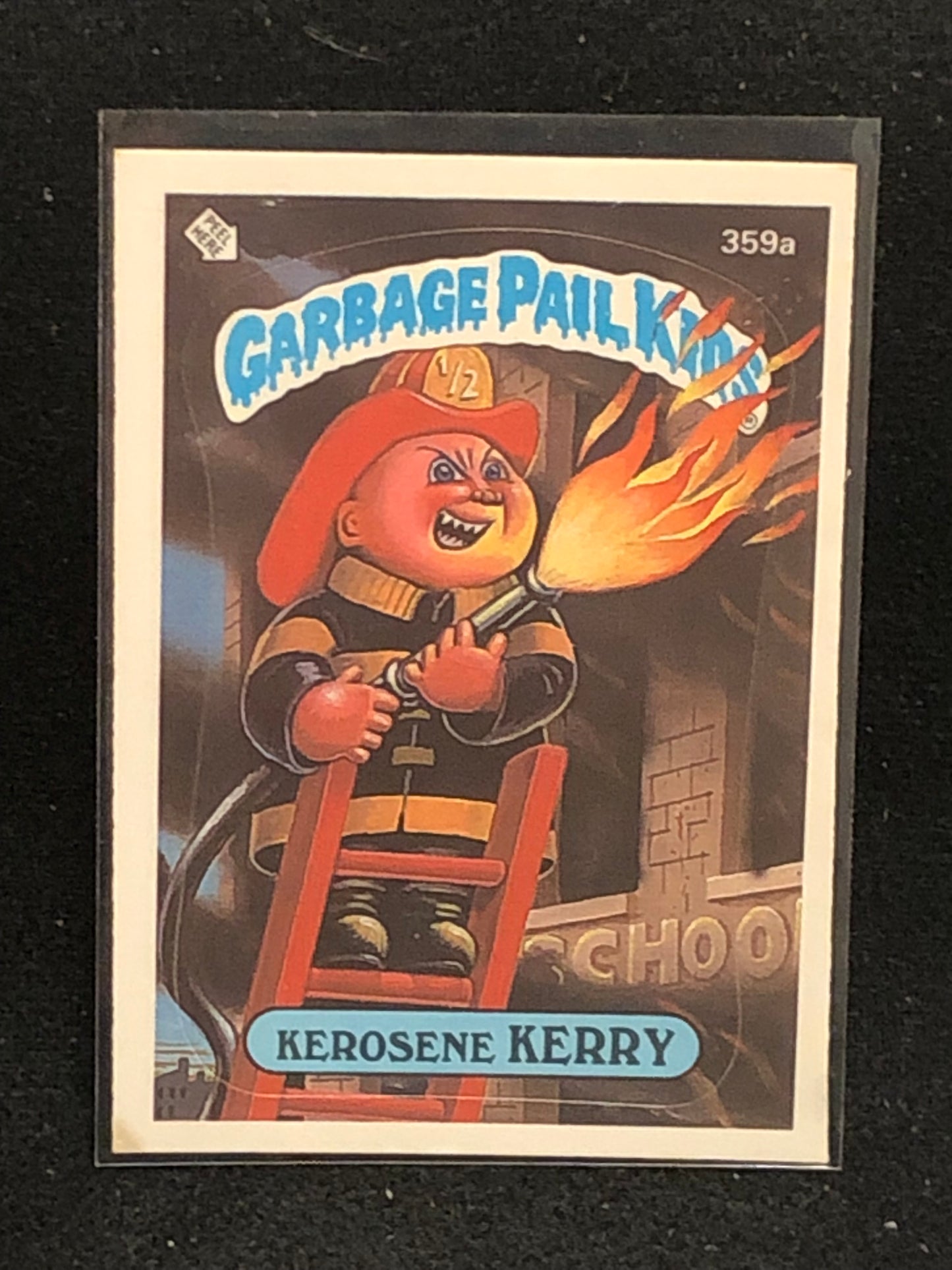 Garbage Pail Kids Original Series 9 (os9) 359a Kerosene Kerry