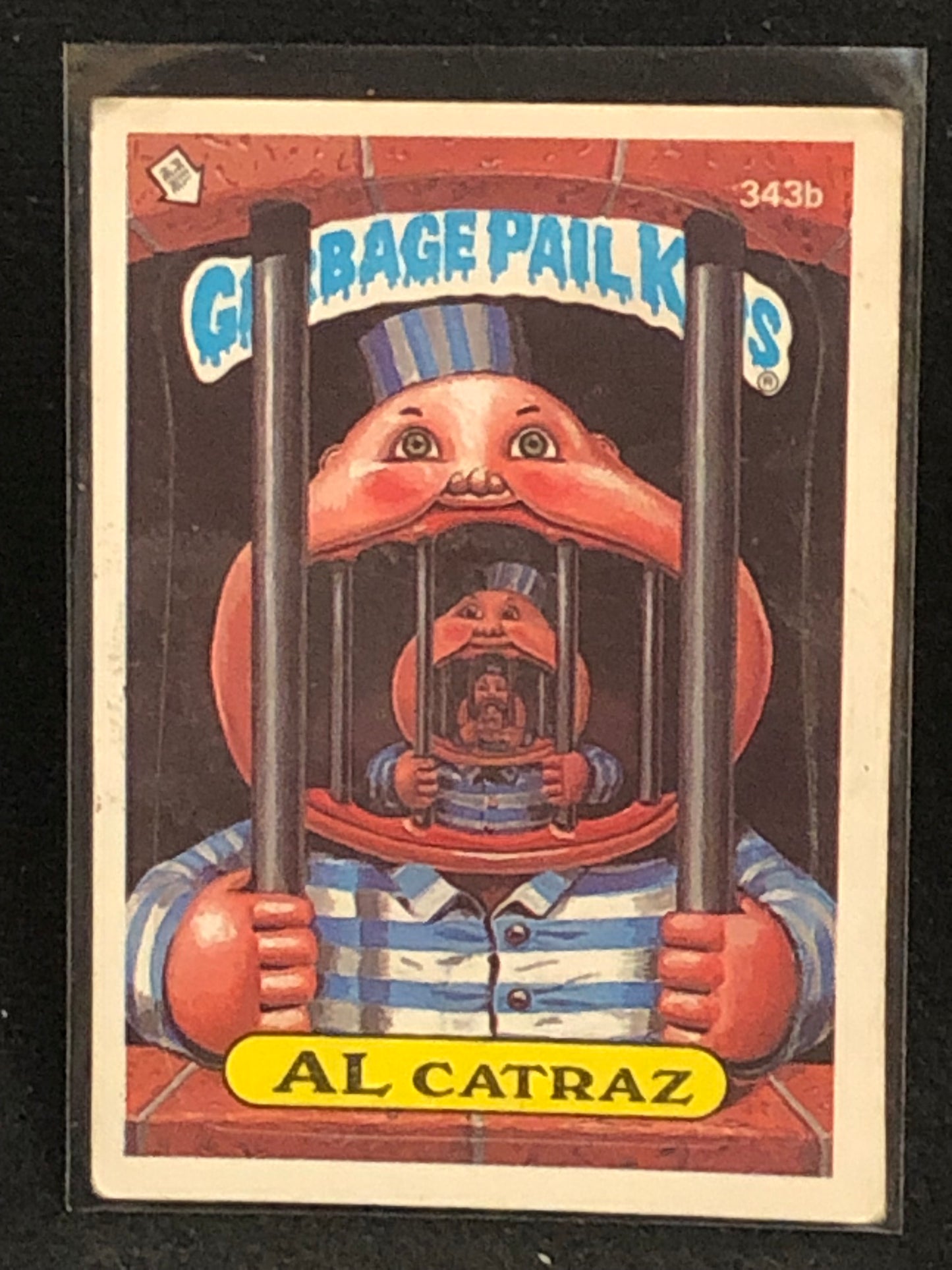 Garbage Pail Kids Original Series 9 (os9) 343b Al Catraz