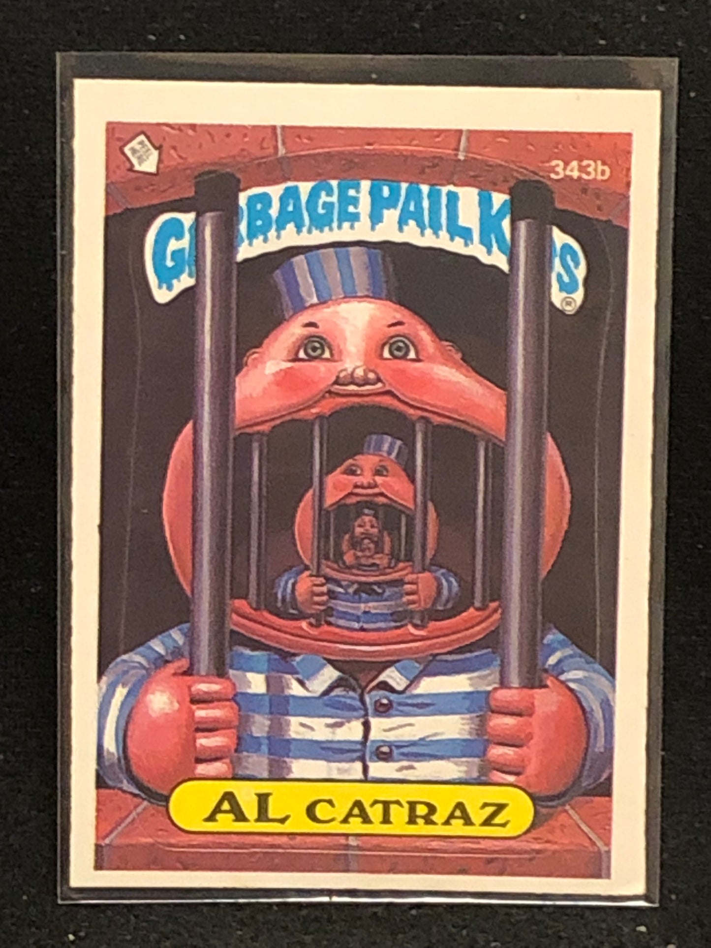 Garbage Pail Kids Original Series 9 (os9) 343b Al Catraz