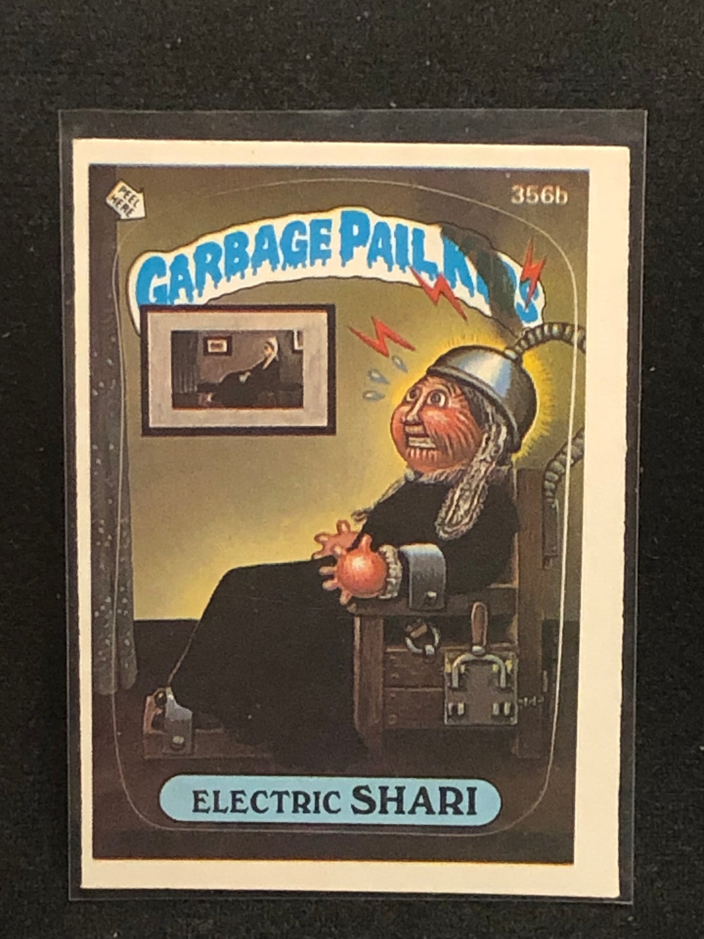 Garbage Pail Kids Original Series 9 (os9) 356b Electric Shari