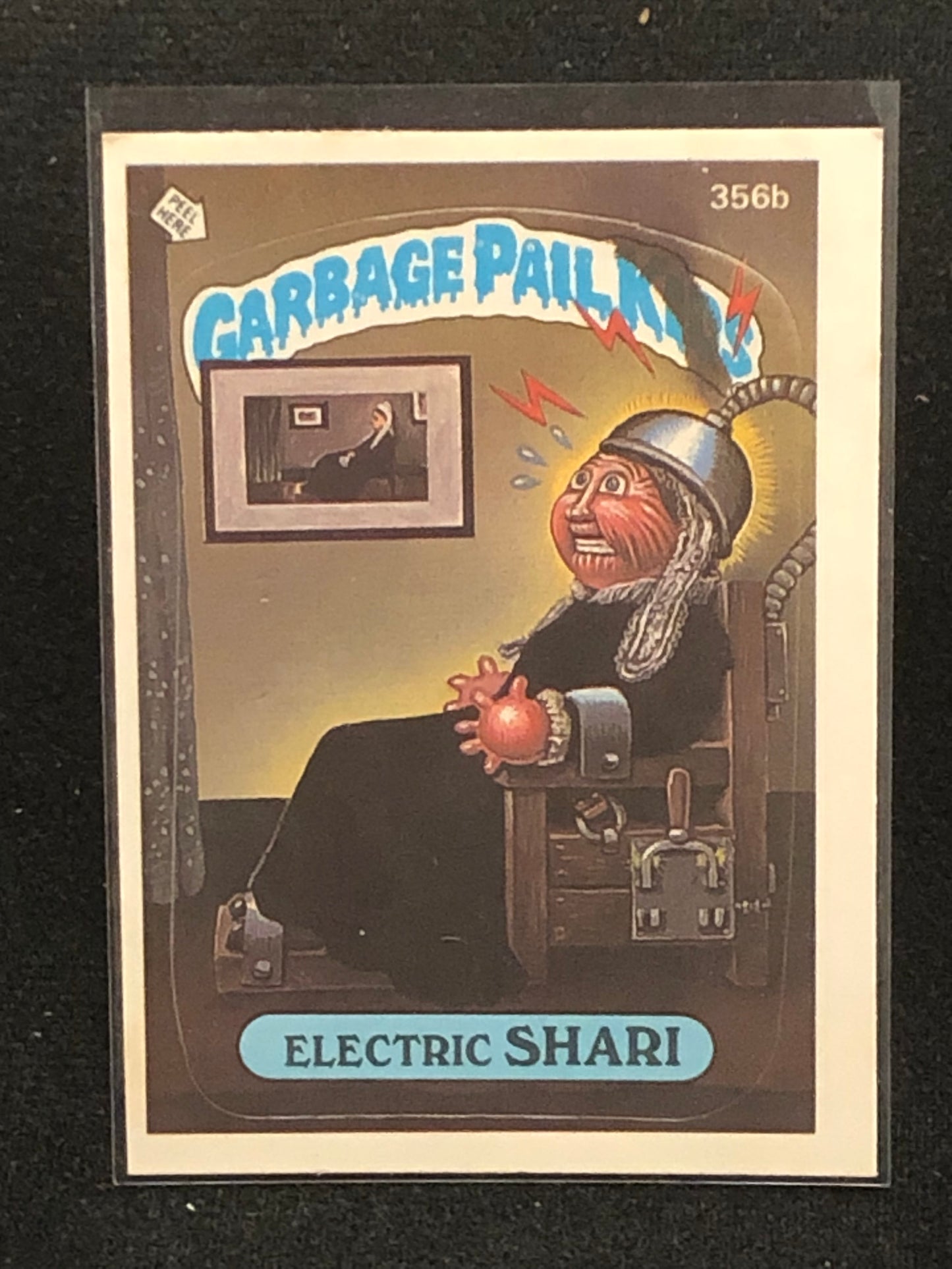 Garbage Pail Kids Original Series 9 (os9) 356b Electric Shari