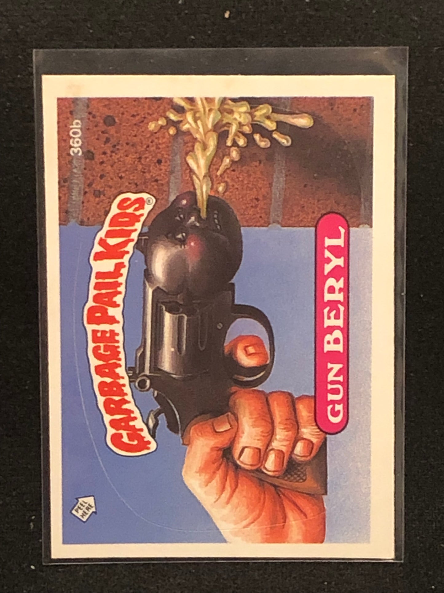 Garbage Pail Kids Original Series 9 (os9) 360b Gun Beryl