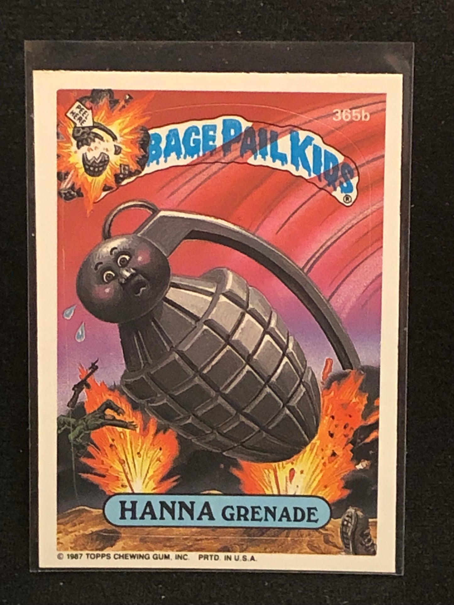 Garbage Pail Kids Original Series 9 (os9) 365b Hanna Grenade
