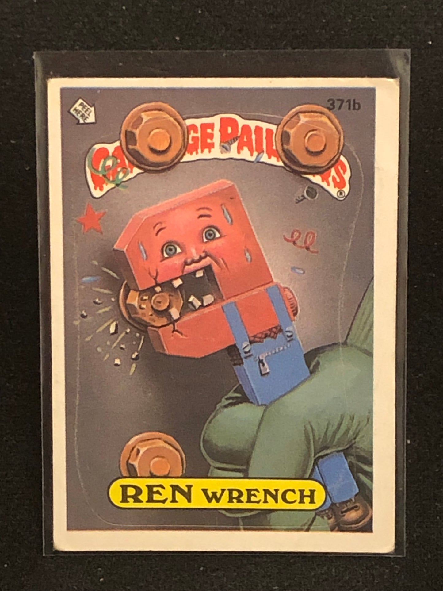Garbage Pail Kids Original Series 9 (os9) 371b Ren Wrench