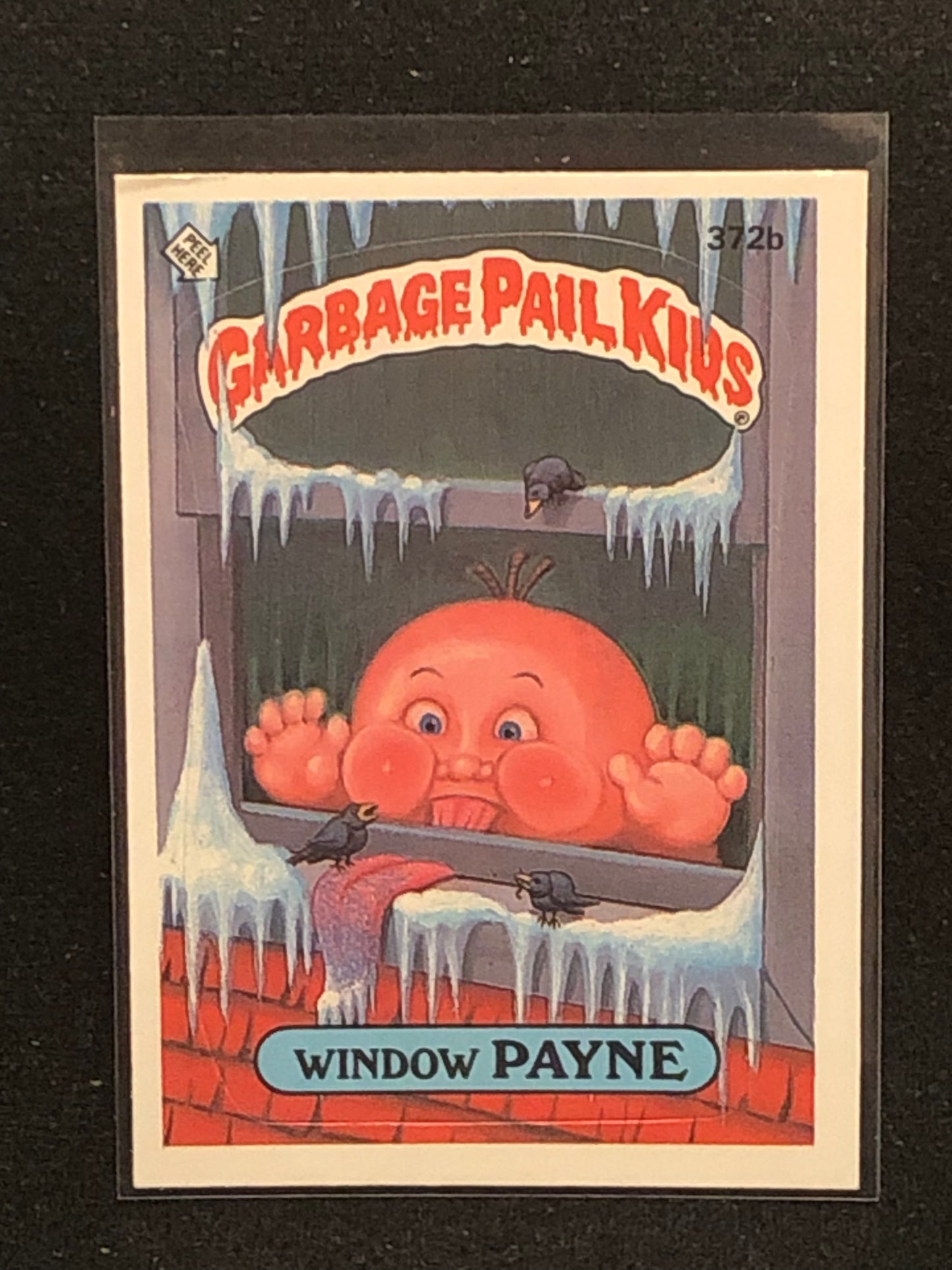 Garbage Pail Kids Original Series 9 (os9) 372b Window Payne