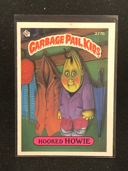 Garbage Pail Kids Original Series 9 (os9) 377b Hooked Howie