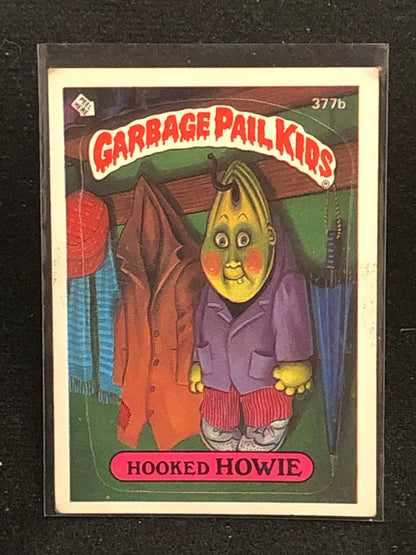 Garbage Pail Kids Original Series 9 (os9) 377b Hooked Howie
