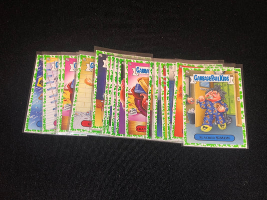 Garbage Pail Kids Late To School U-PICK Green Parallel Singles 1a-50b