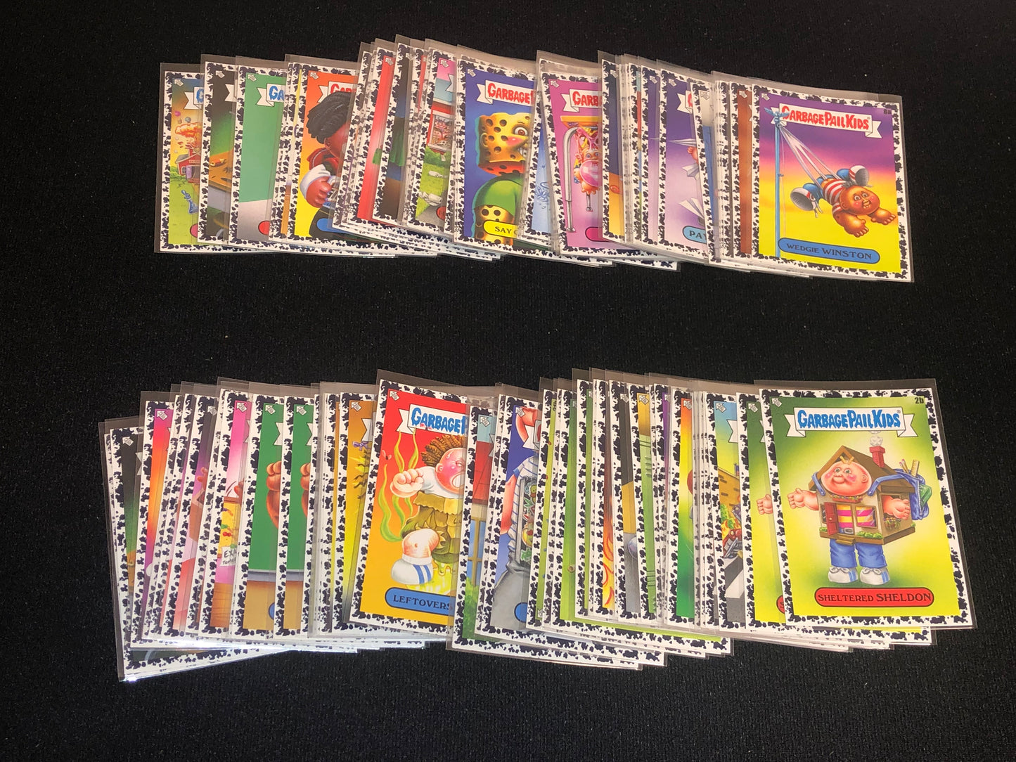 Garbage Pail Kids Late To School U-PICK Black Parallel Singles 1a-50b