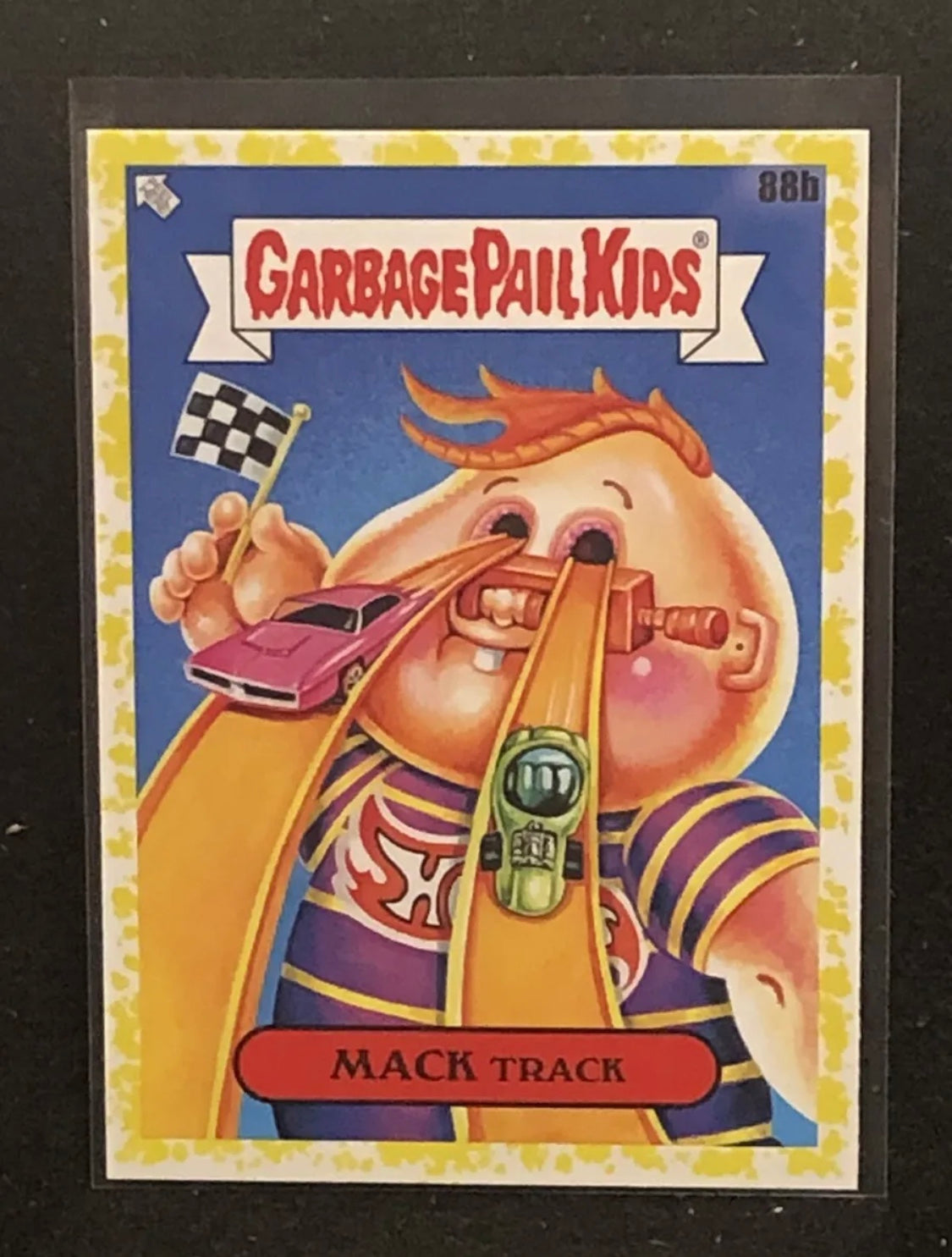 Garbage Pail Kids Kids At Play U-PICK Yellow Parallel Singles