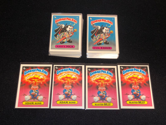 Garbage Pail Kids Original Series 1 (OS1) 88 Card Variation Set MATTE