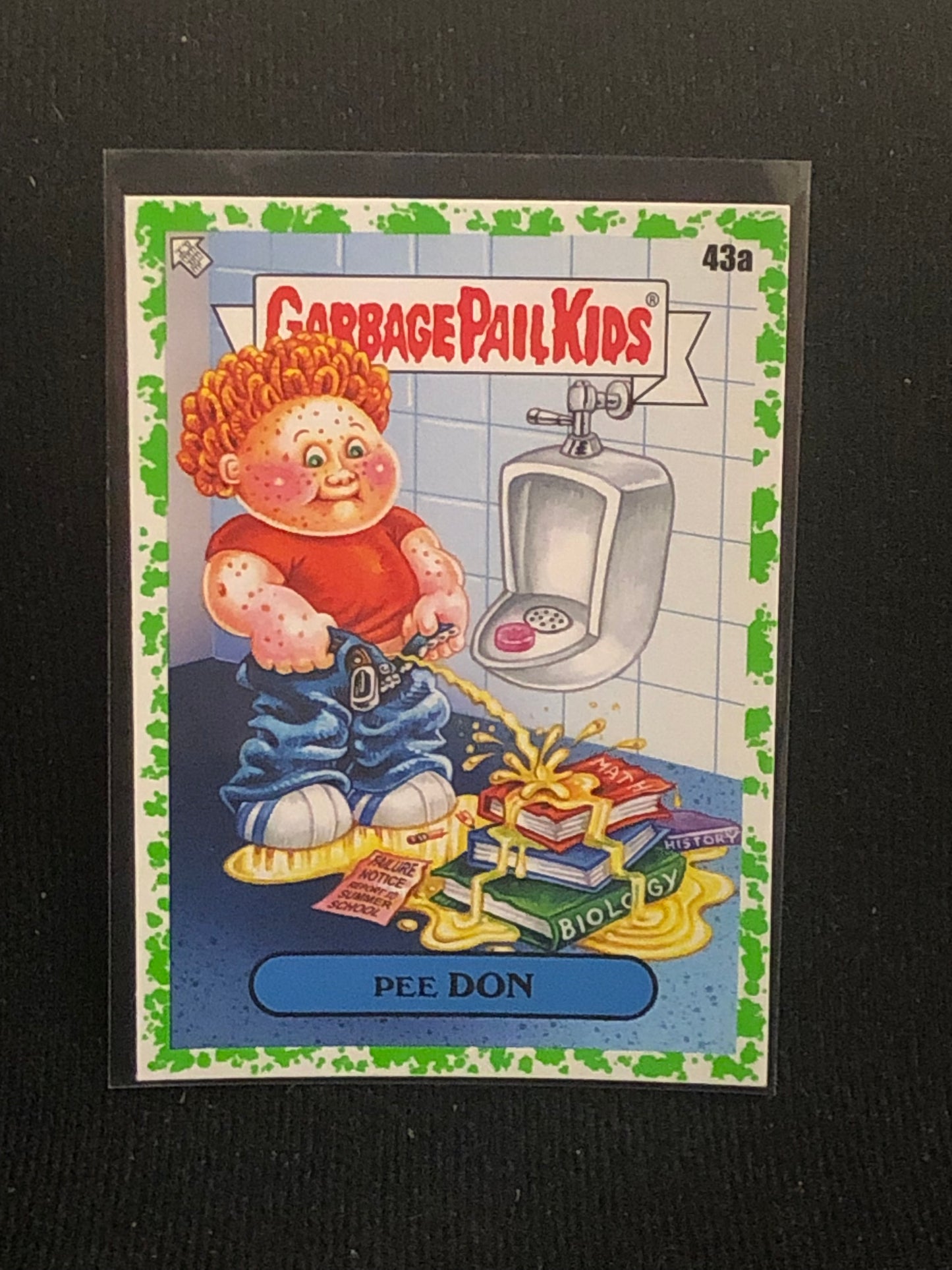 Garbage Pail Kids Late To School U-PICK Green Parallel Singles 1a-50b