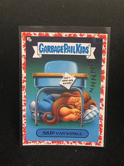 Garbage Pail Kids Late To School U-PICK Red Parallel Singles 51a-100b