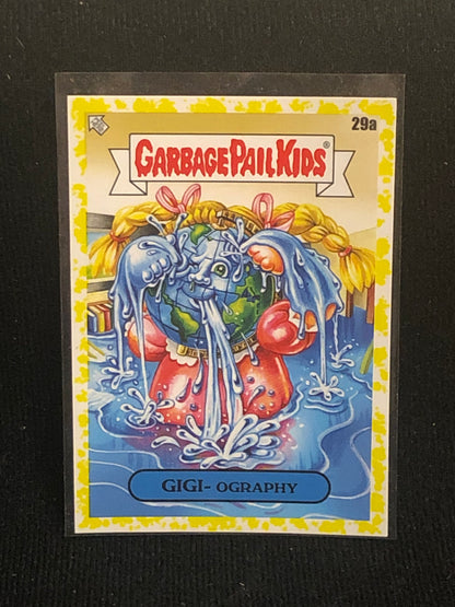 Garbage Pail Kids Late To School U-PICK Yellow Parallel Singles 1a-50b