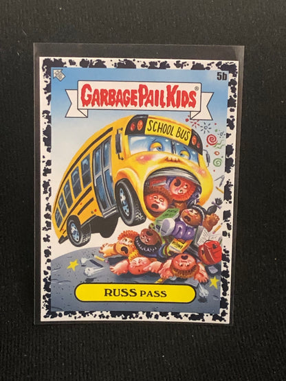 Garbage Pail Kids Late To School U-PICK Black Parallel Singles