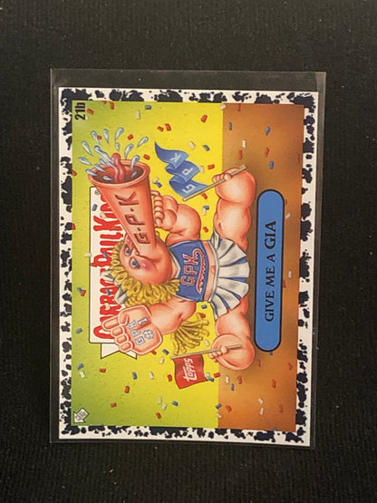 Garbage Pail Kids Late To School U-PICK Black Parallel Singles