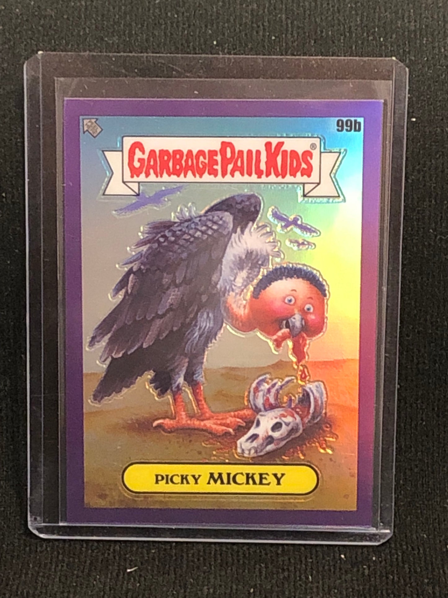 Garbage Pail Kids Chrome Series 3 U-PICK Purple Parallel Singles