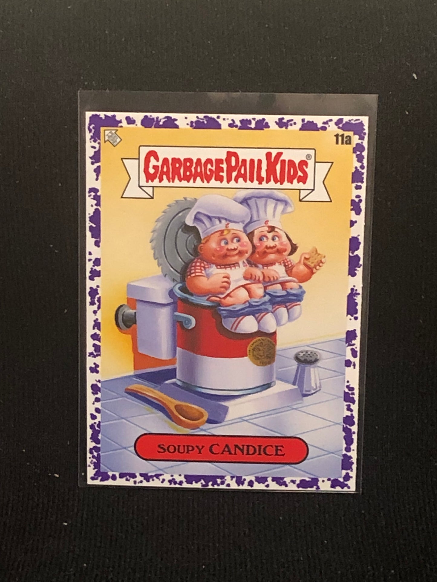 Garbage Pail Kids Food Fight U-PICK Purple Parallel Singles 1a-50b