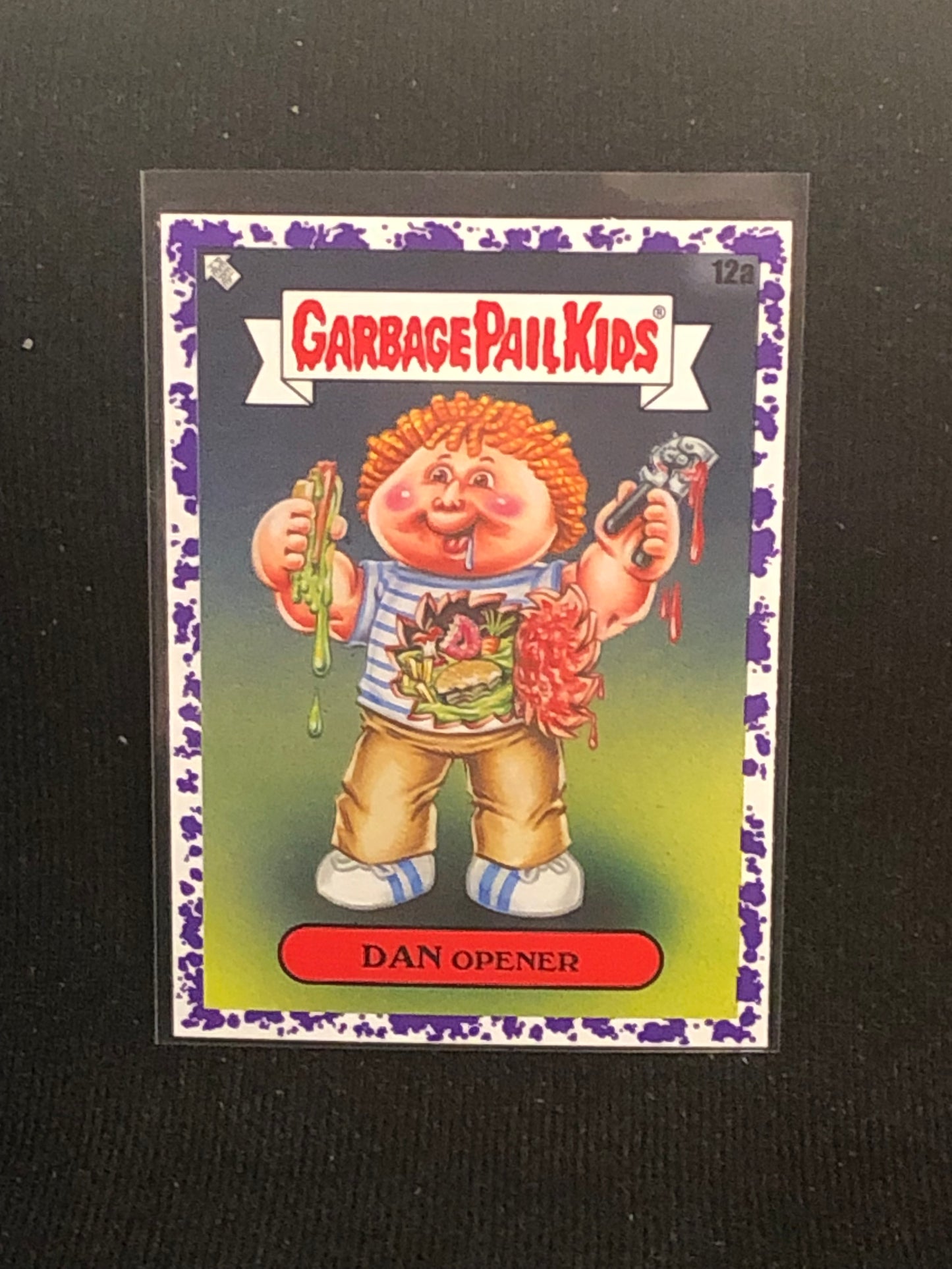 Garbage Pail Kids Food Fight U-PICK Purple Parallel Singles 1a-50b