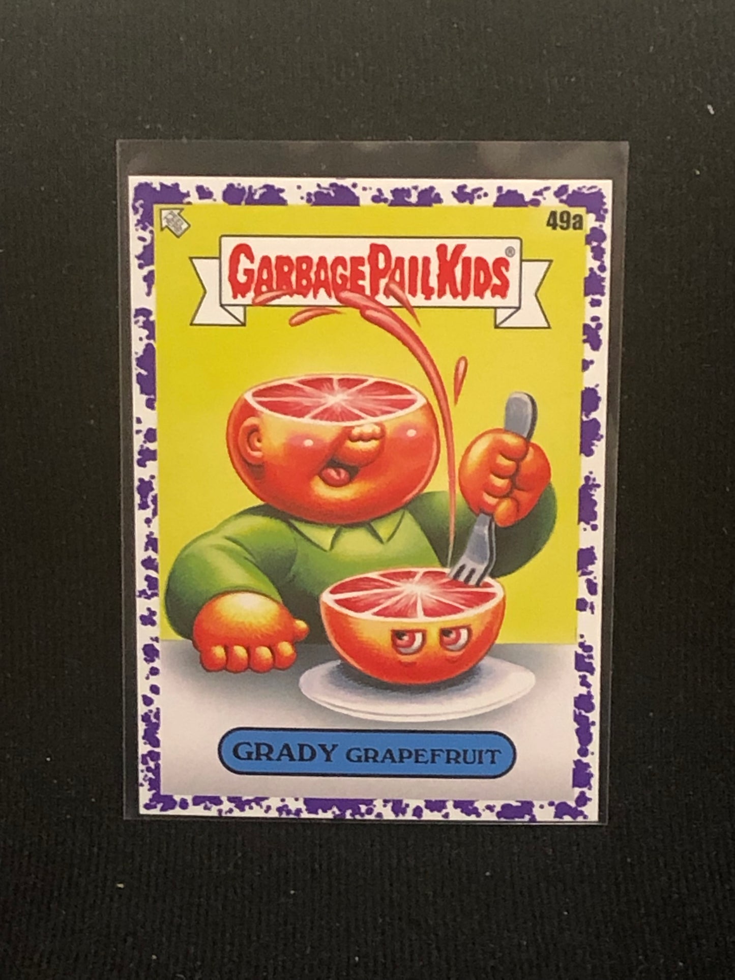 Garbage Pail Kids Food Fight U-PICK Purple Parallel Singles 1a-50b