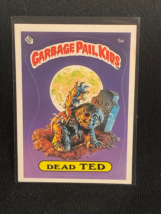 Garbage Pail Kids Original Series 1 (os1) 5a Dead Ted