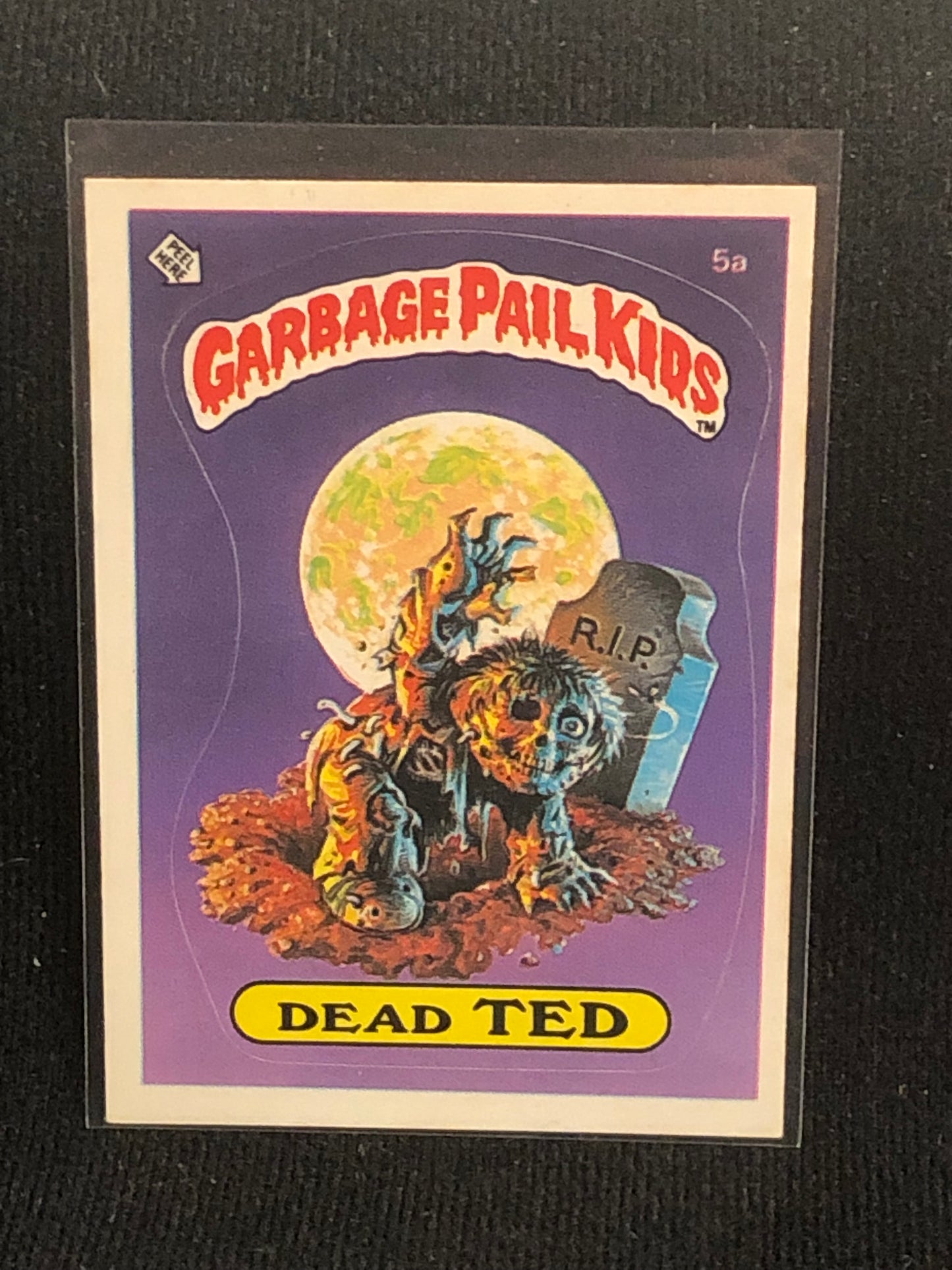 Garbage Pail Kids Original Series 1 (os1) 5a Dead Ted