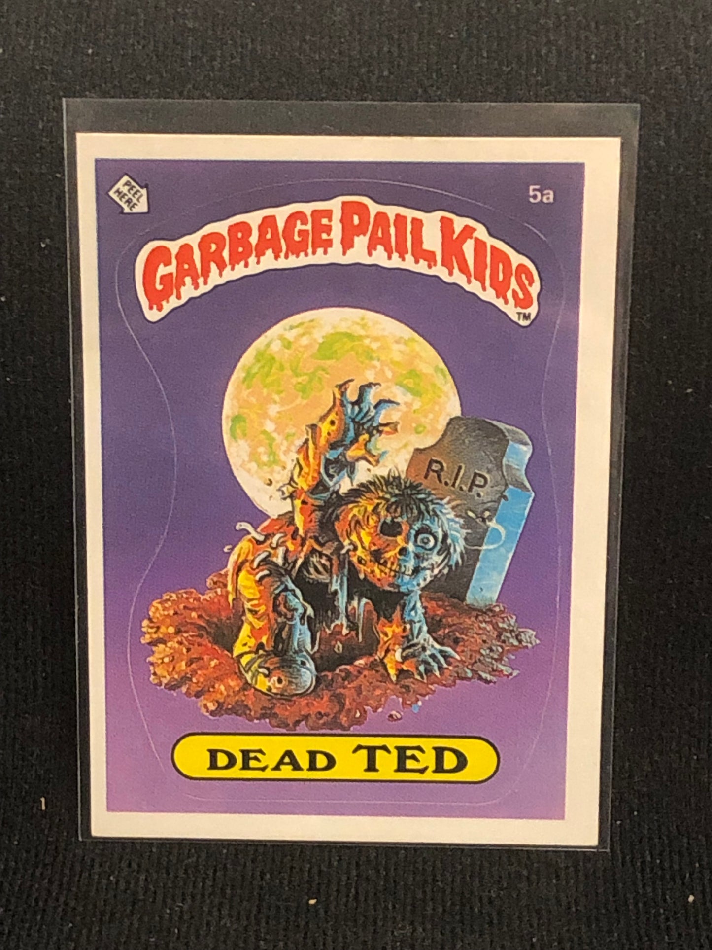 Garbage Pail Kids Original Series 1 (os1) 5a Dead Ted