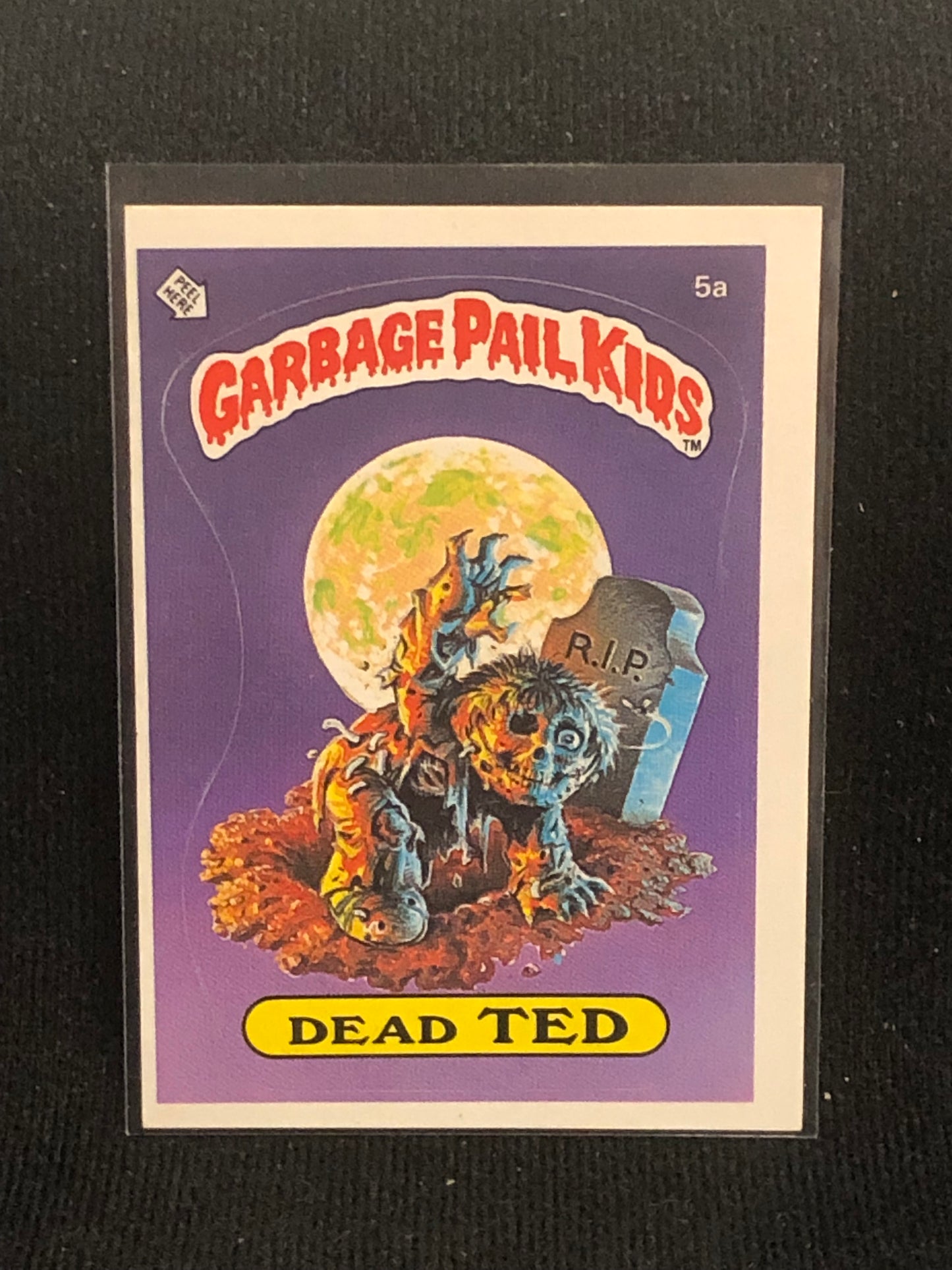 Garbage Pail Kids Original Series 1 (os1) 5a Dead Ted