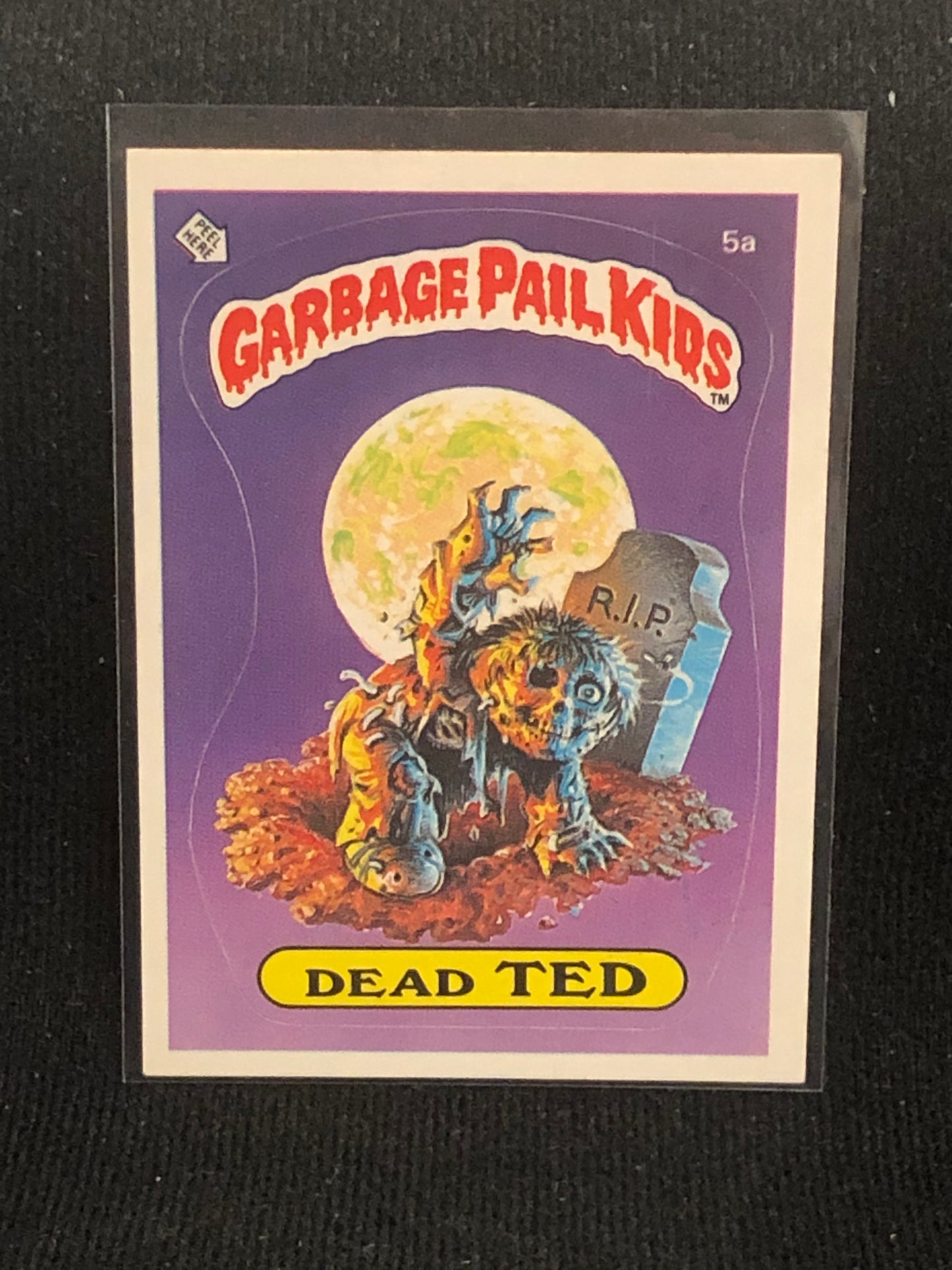 Garbage Pail Kids Original Series 1 (os1) 5a Dead Ted