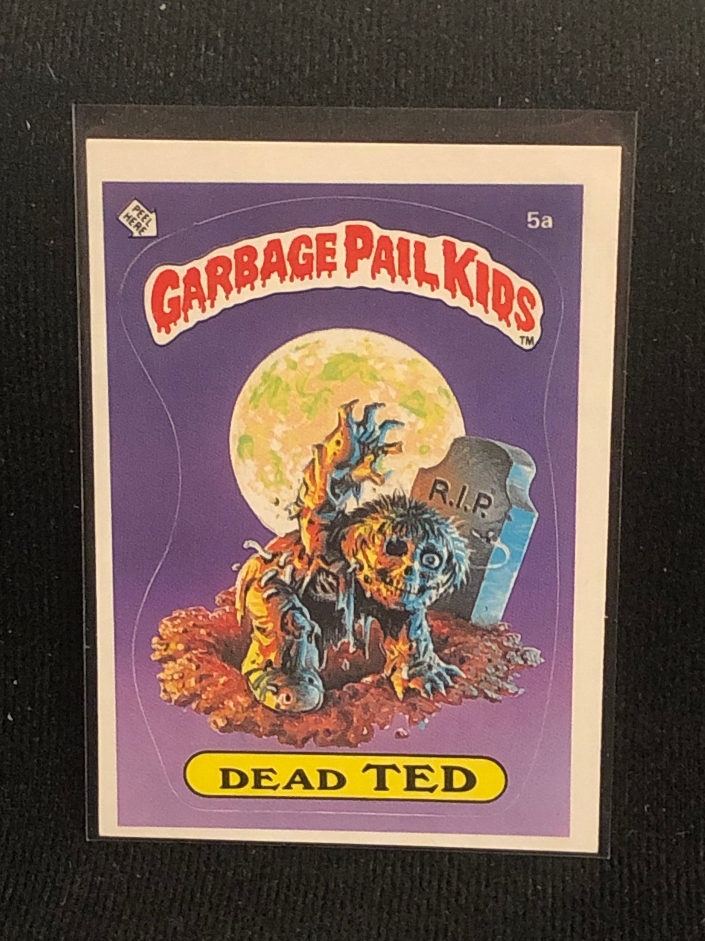 Garbage Pail Kids Original Series 1 (os1) 5a Dead Ted