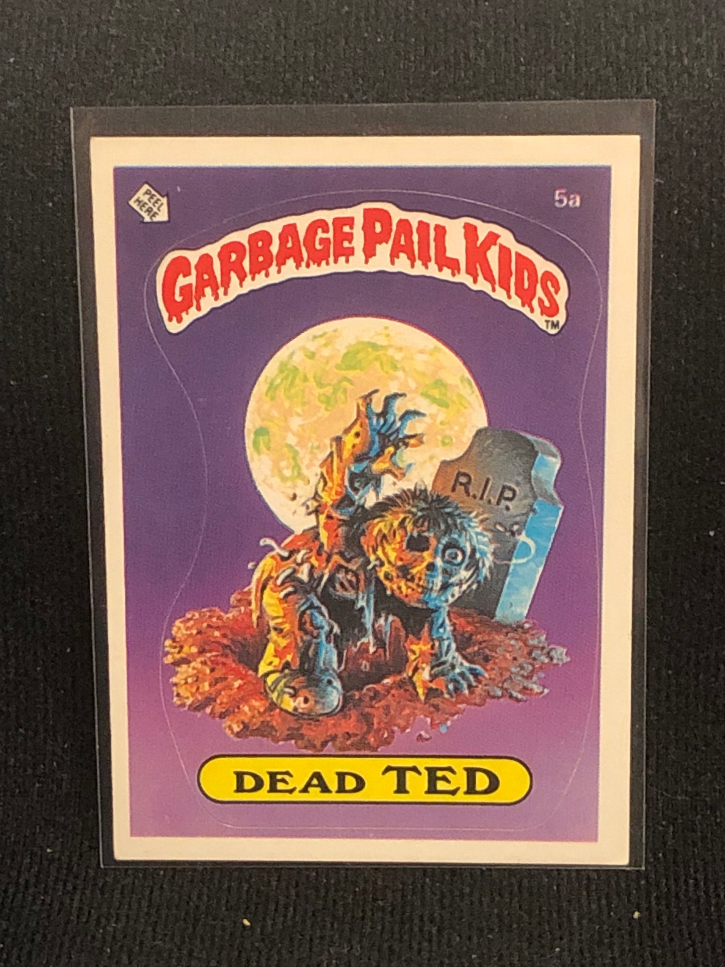 Garbage Pail Kids Original Series 1 (os1) 5a Dead Ted