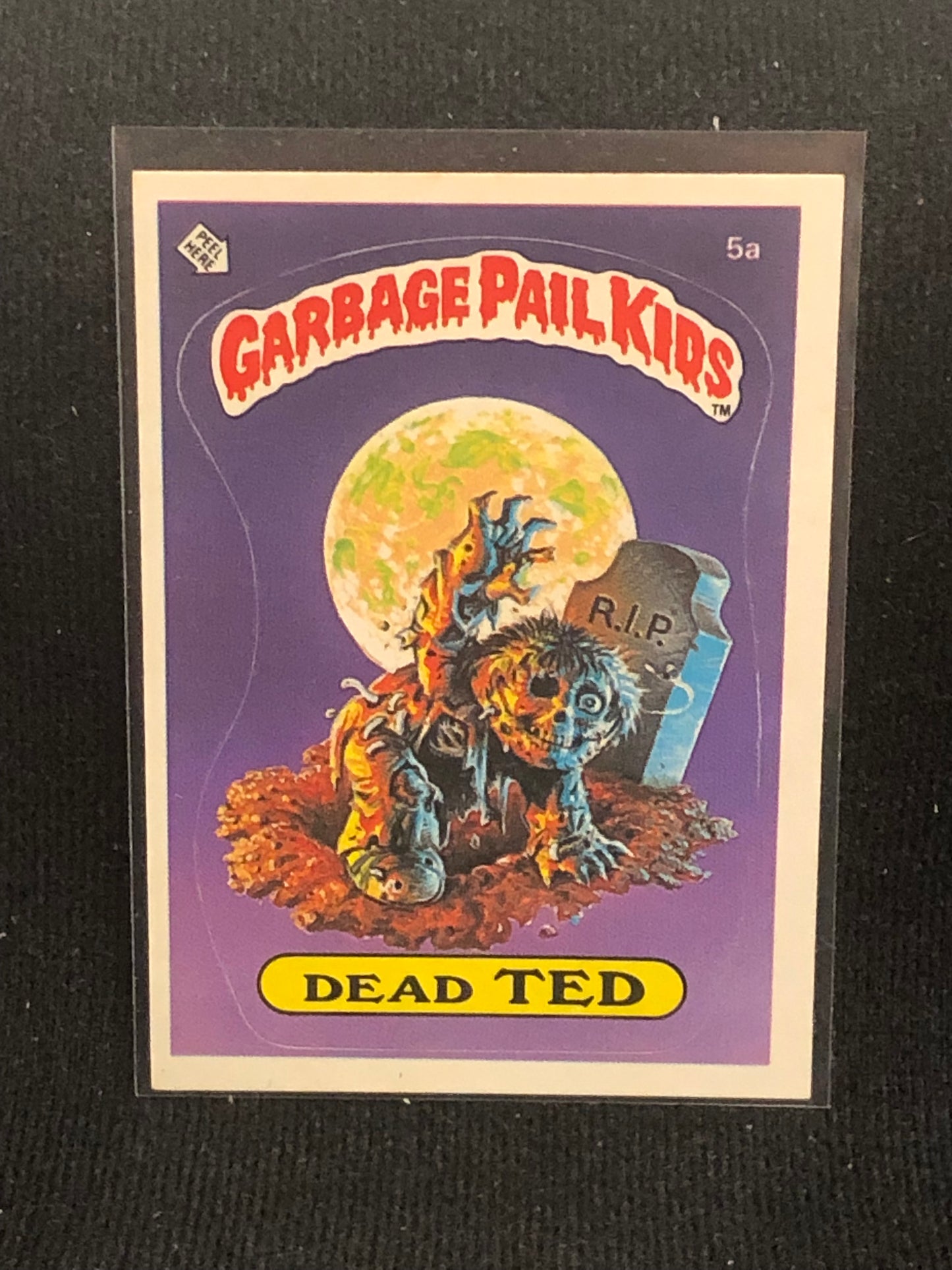 Garbage Pail Kids Original Series 1 (os1) 5a Dead Ted