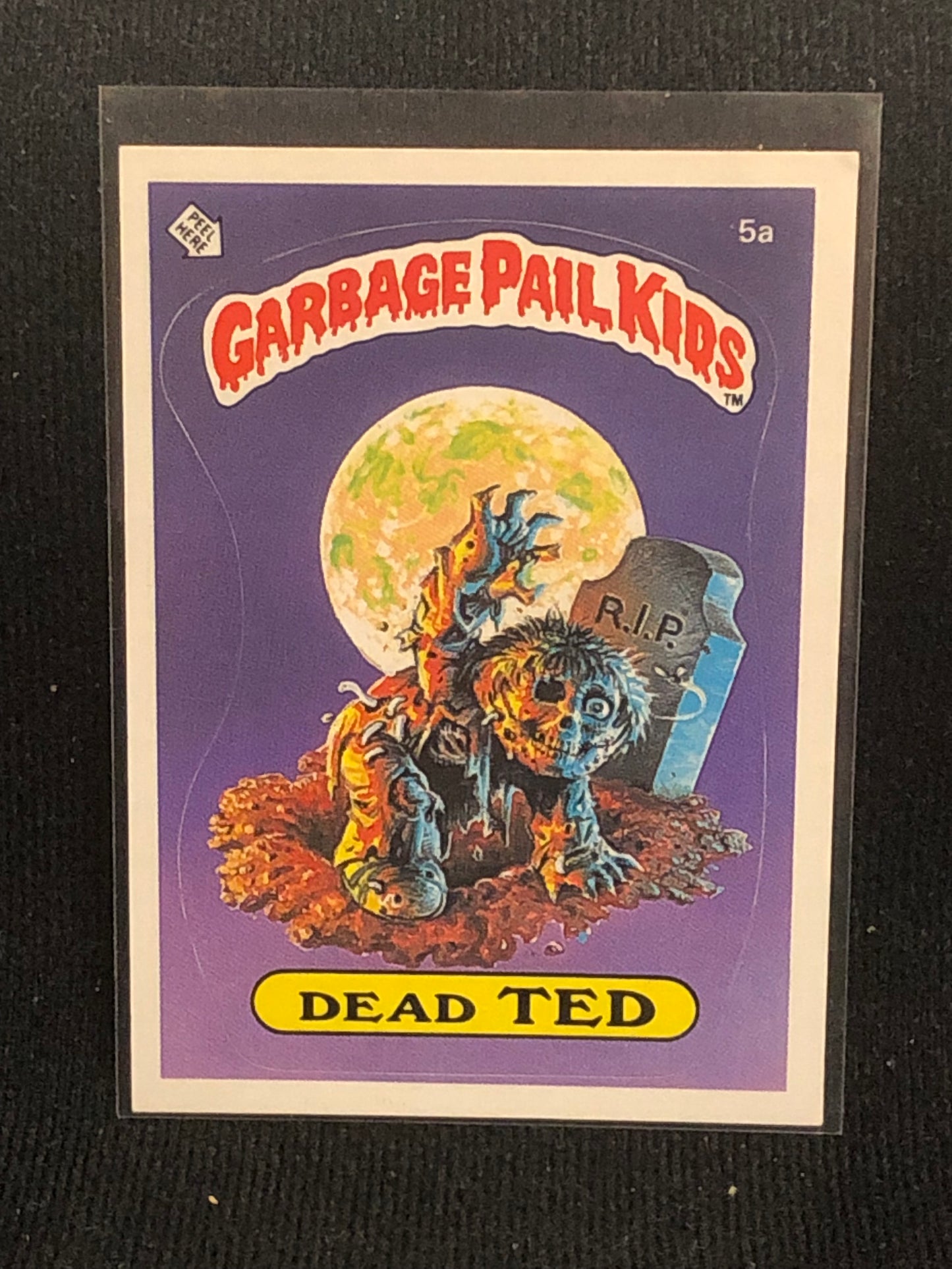 Garbage Pail Kids Original Series 1 (os1) 5a Dead Ted